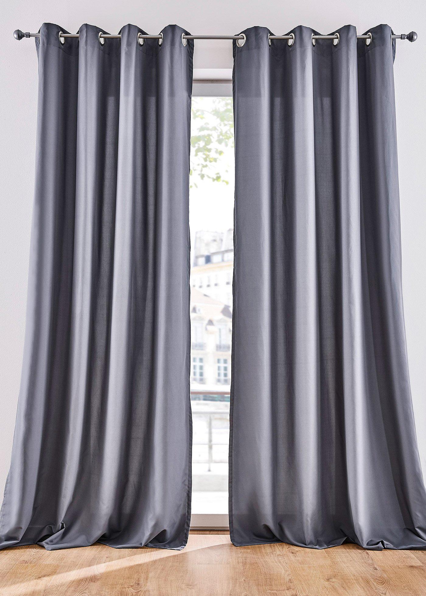 Lot de 2 panneaux en microfibre unis