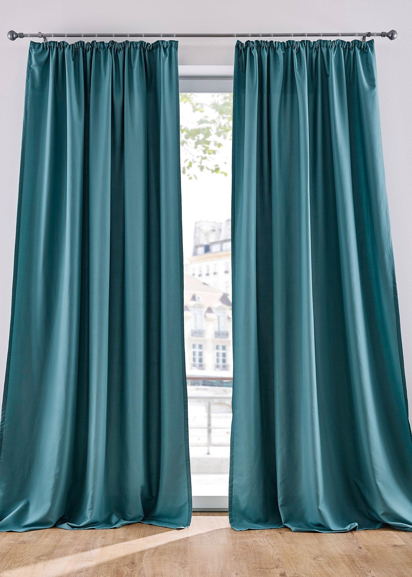 Lot de 2 panneaux en microfibre unis