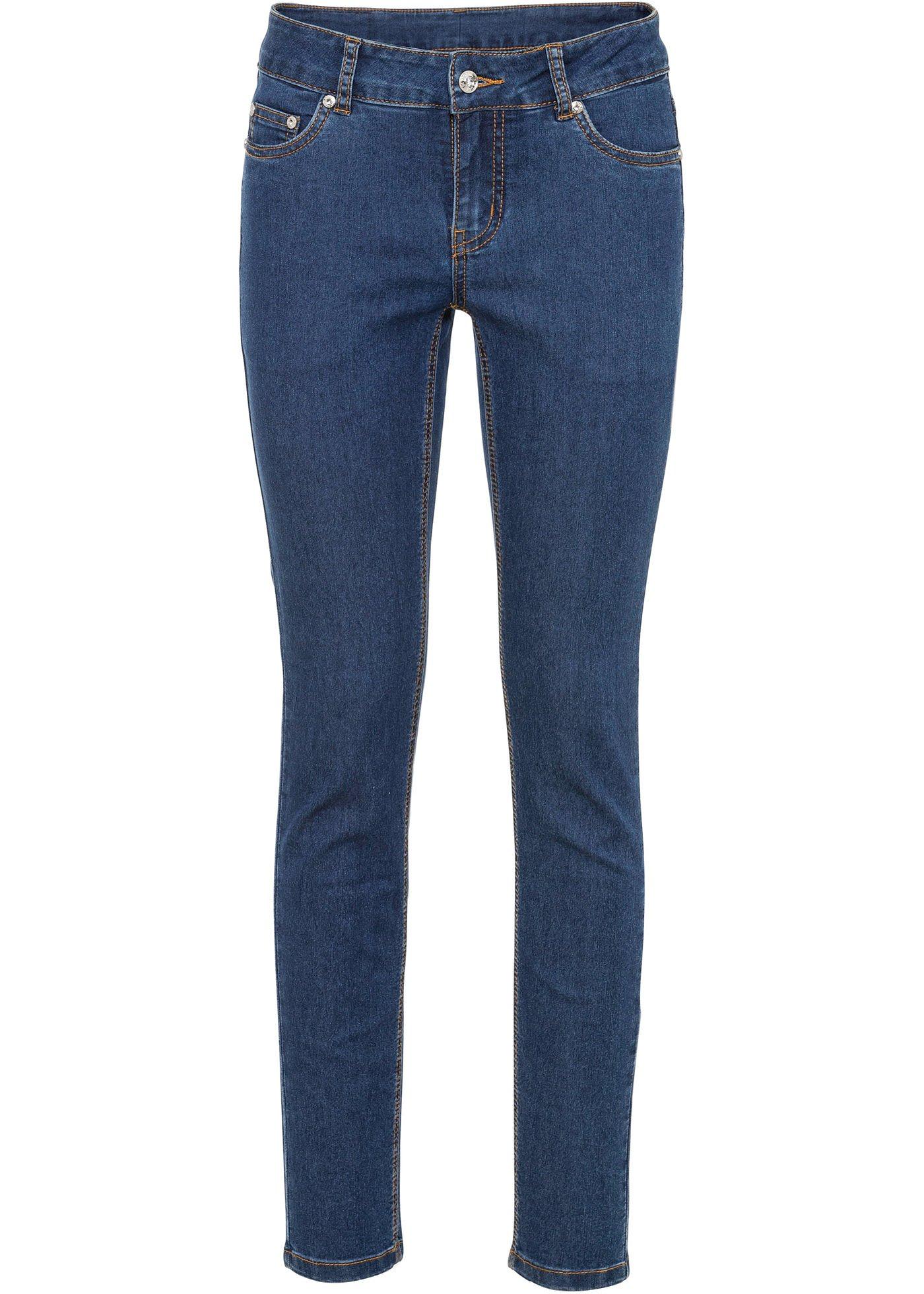 Jean Skinny, taille courte
