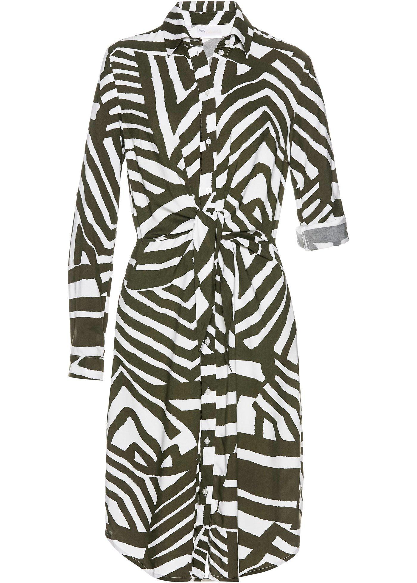 Robe-chemise en viscose durable