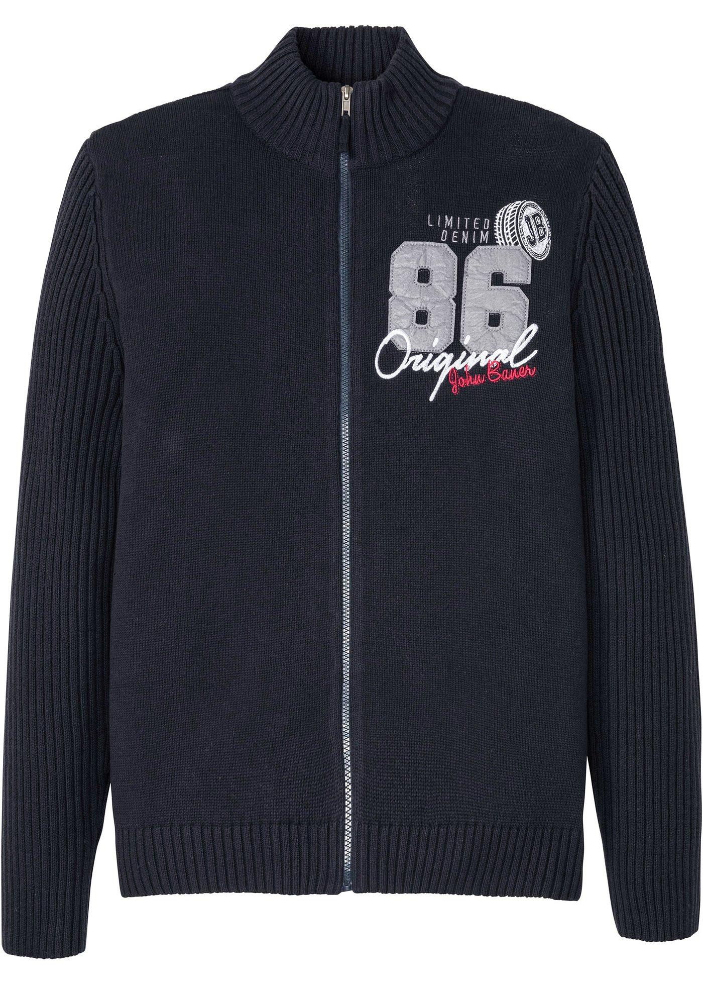 Gilet en maille avec coton recyclé