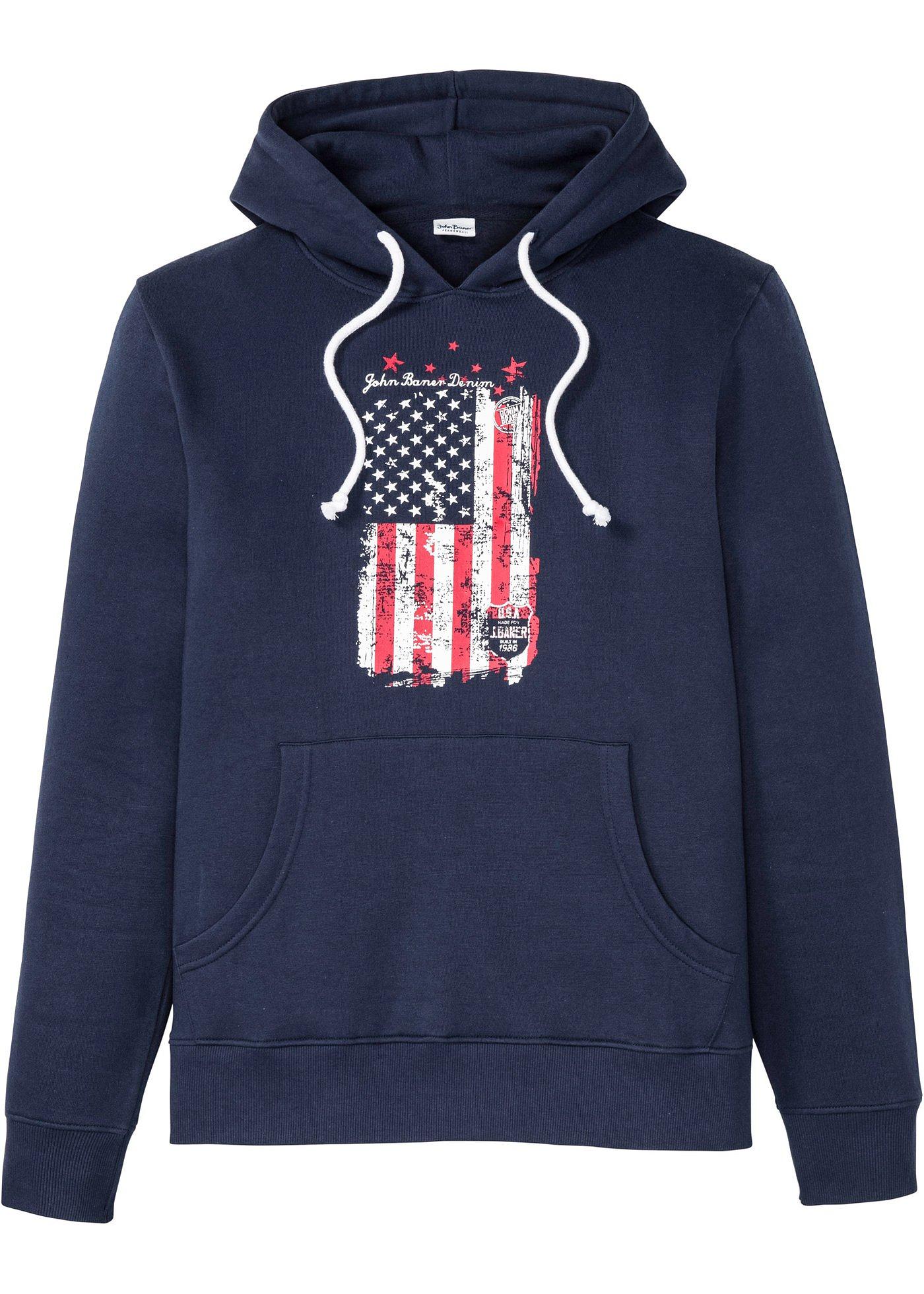 Sweat-shirt à capuche en coton bio