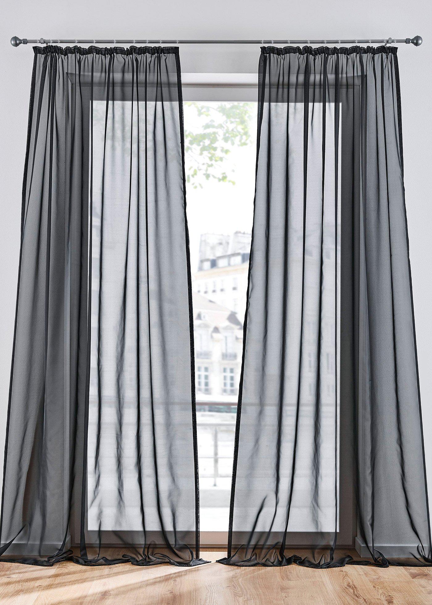 Voilage uni (1 pce.)