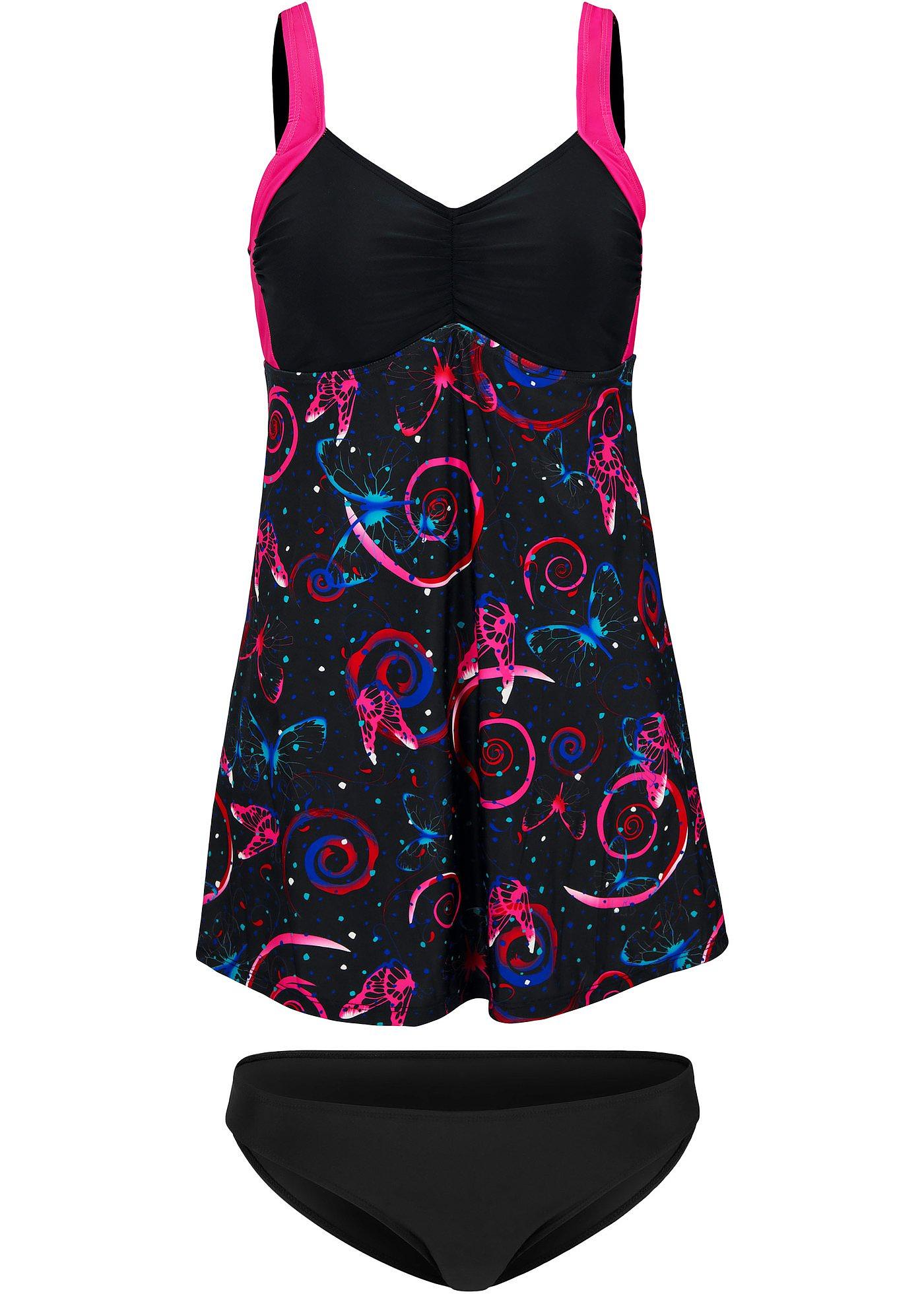 Tankini long (Ens. 2 pces.)