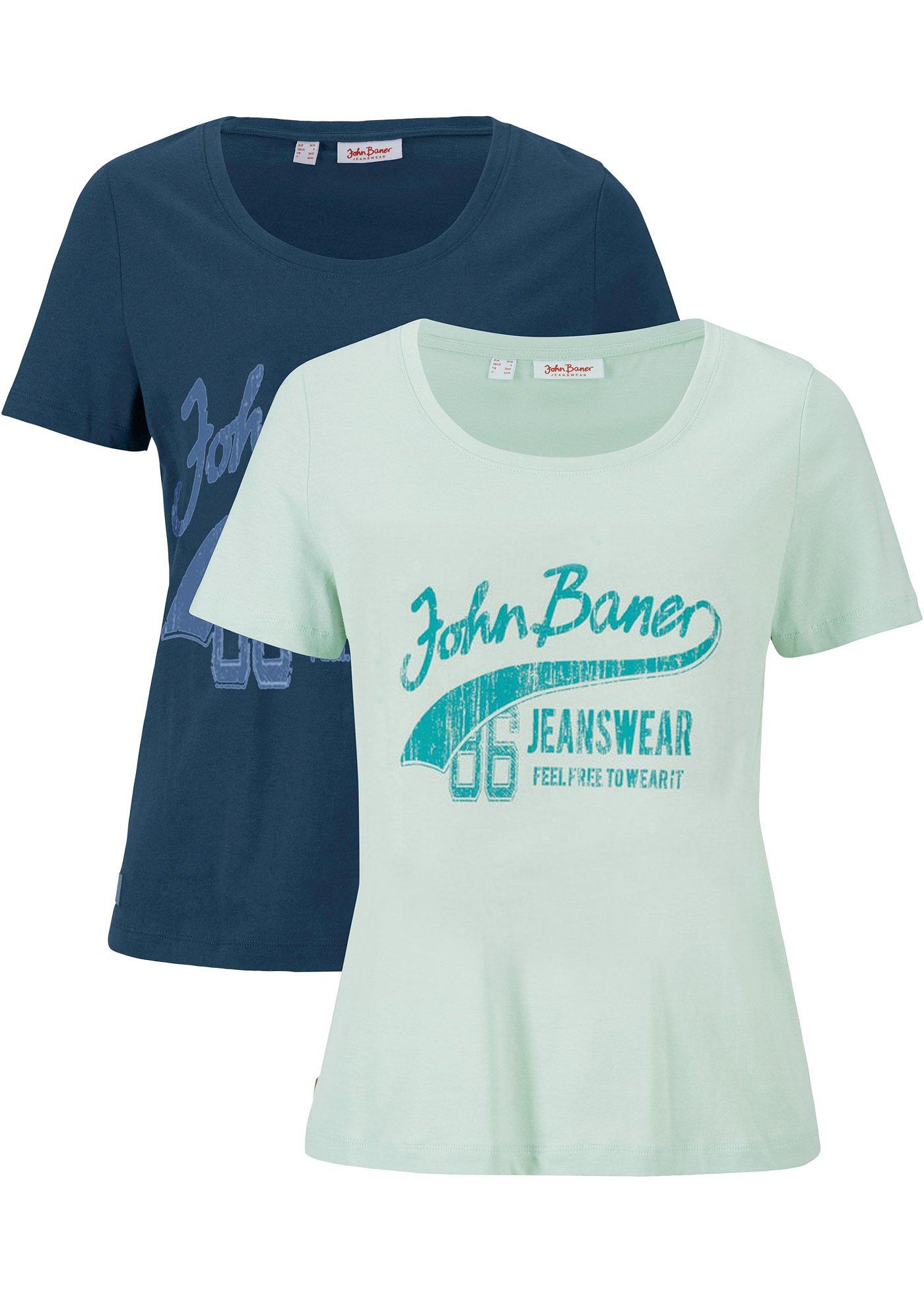 Lot de 2 T-shirts en coton bio