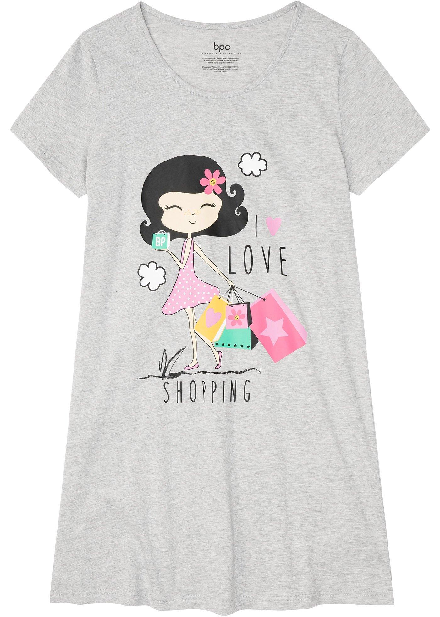 Chemise de nuit avec coton bio