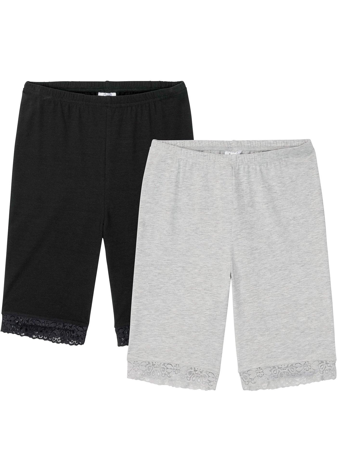 Lot de 2 cyclistes extensibles avec coton bio