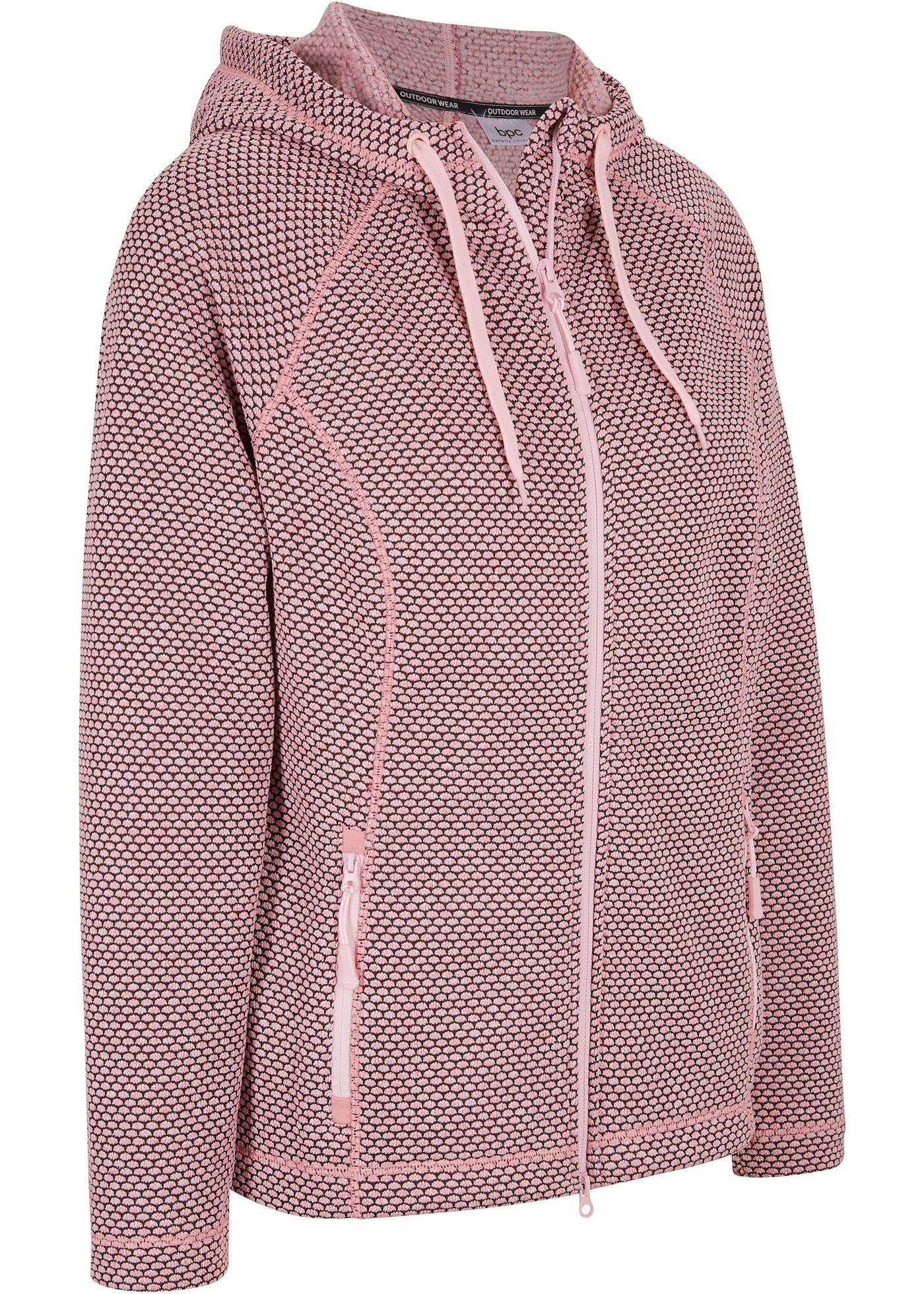 Veste longue maille polaire