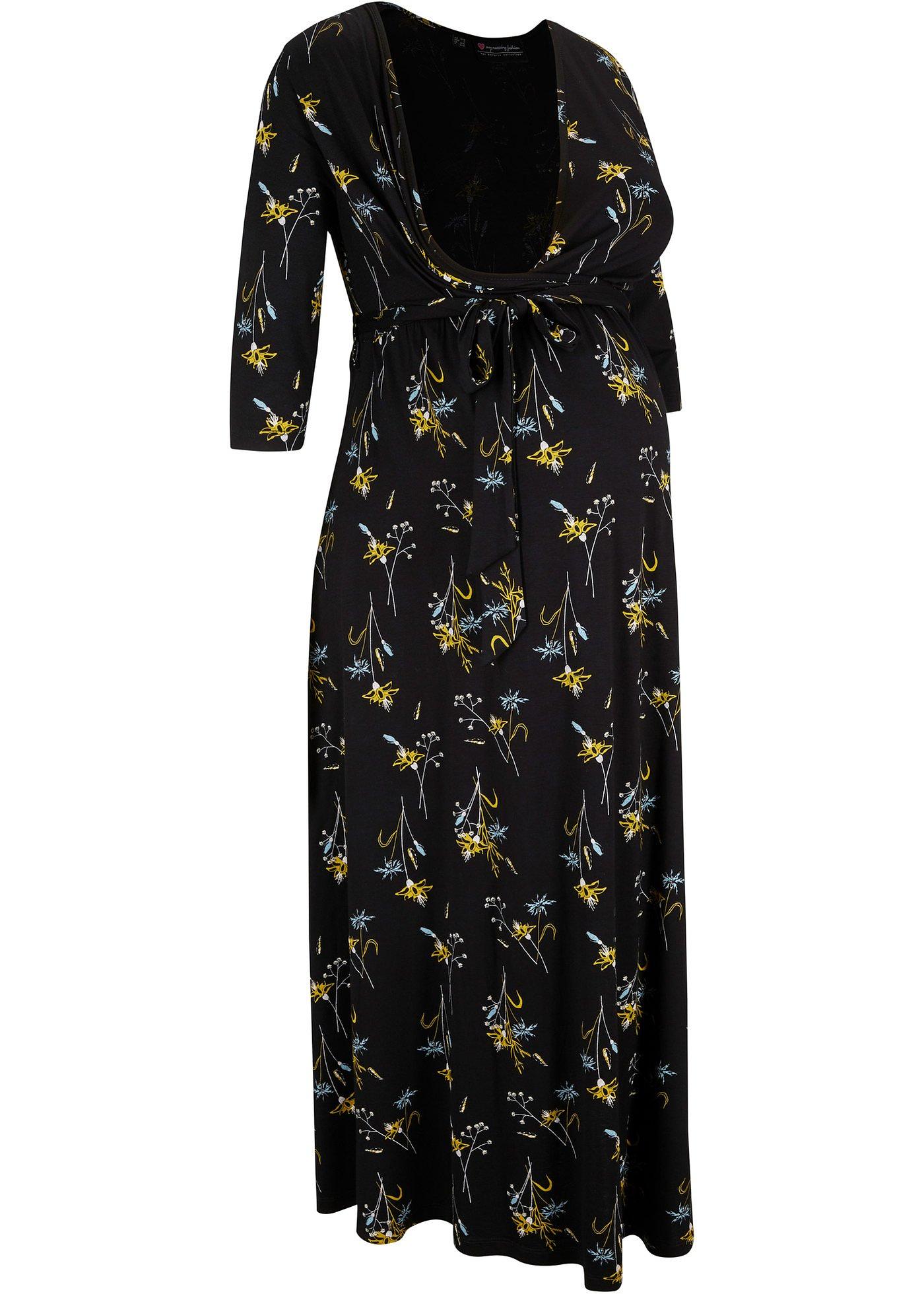 Robe de grossesse avec fonction allaitement