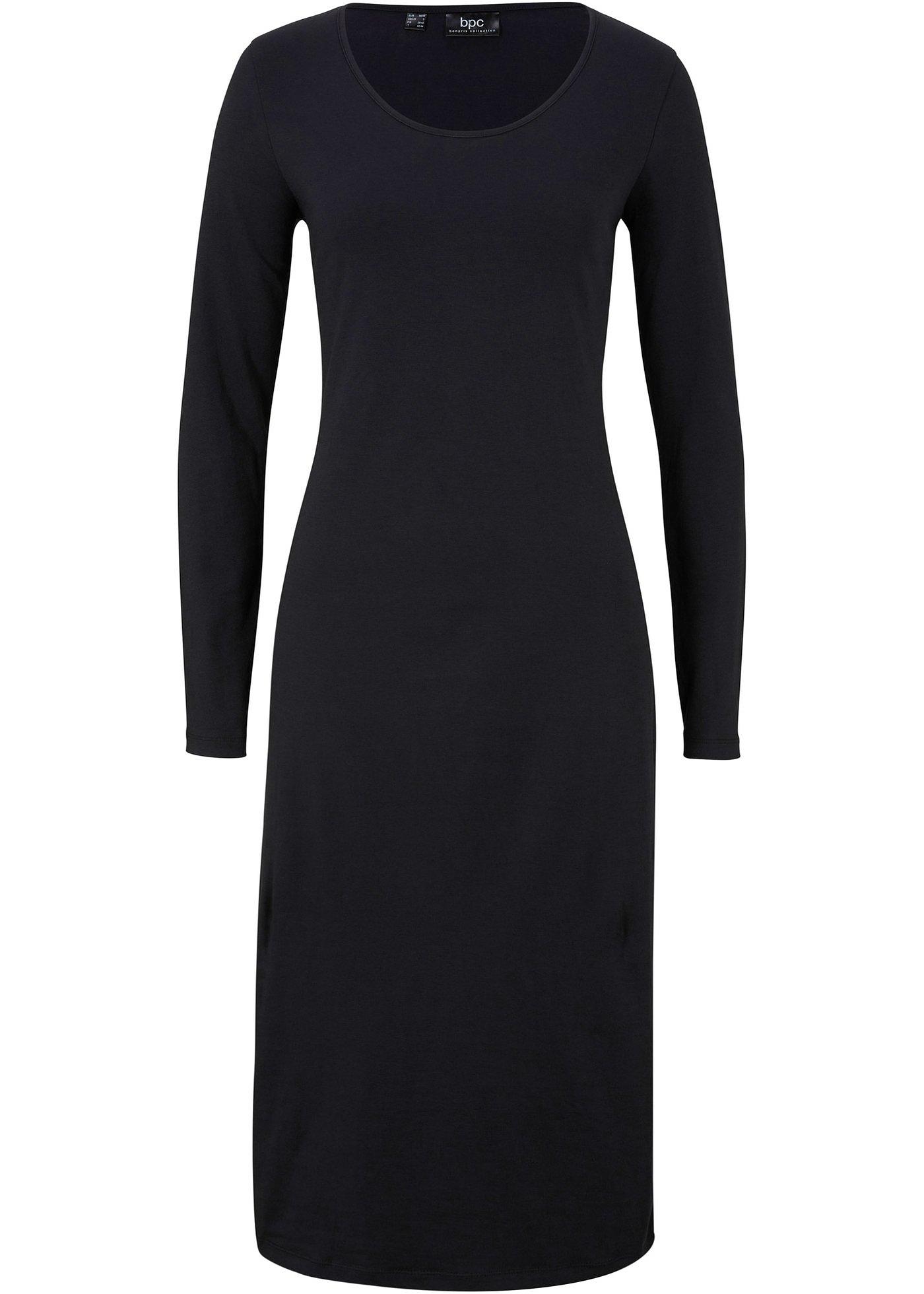 Robe en jersey, longueur midi