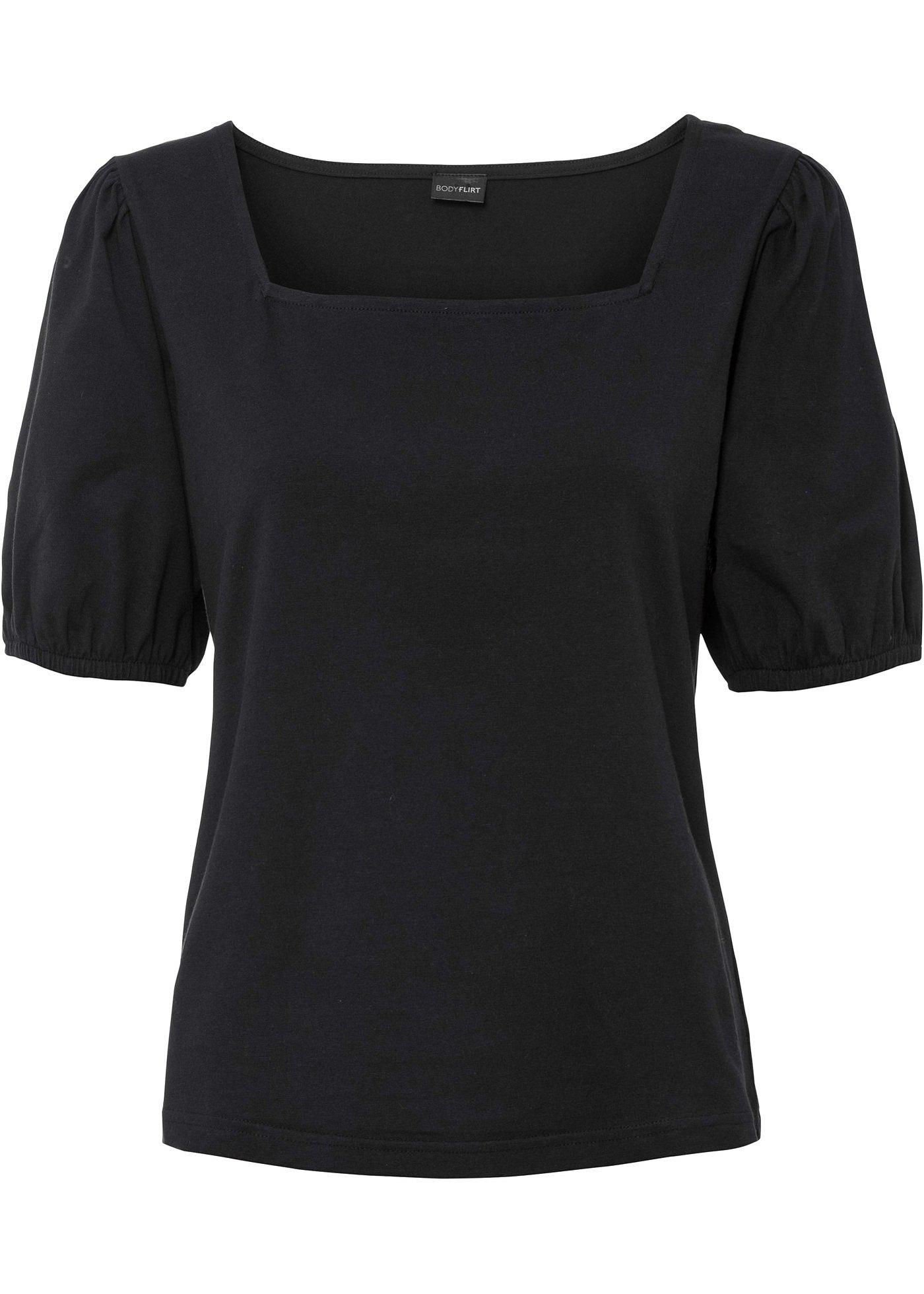 T-shirt à manches ballon en coton bio