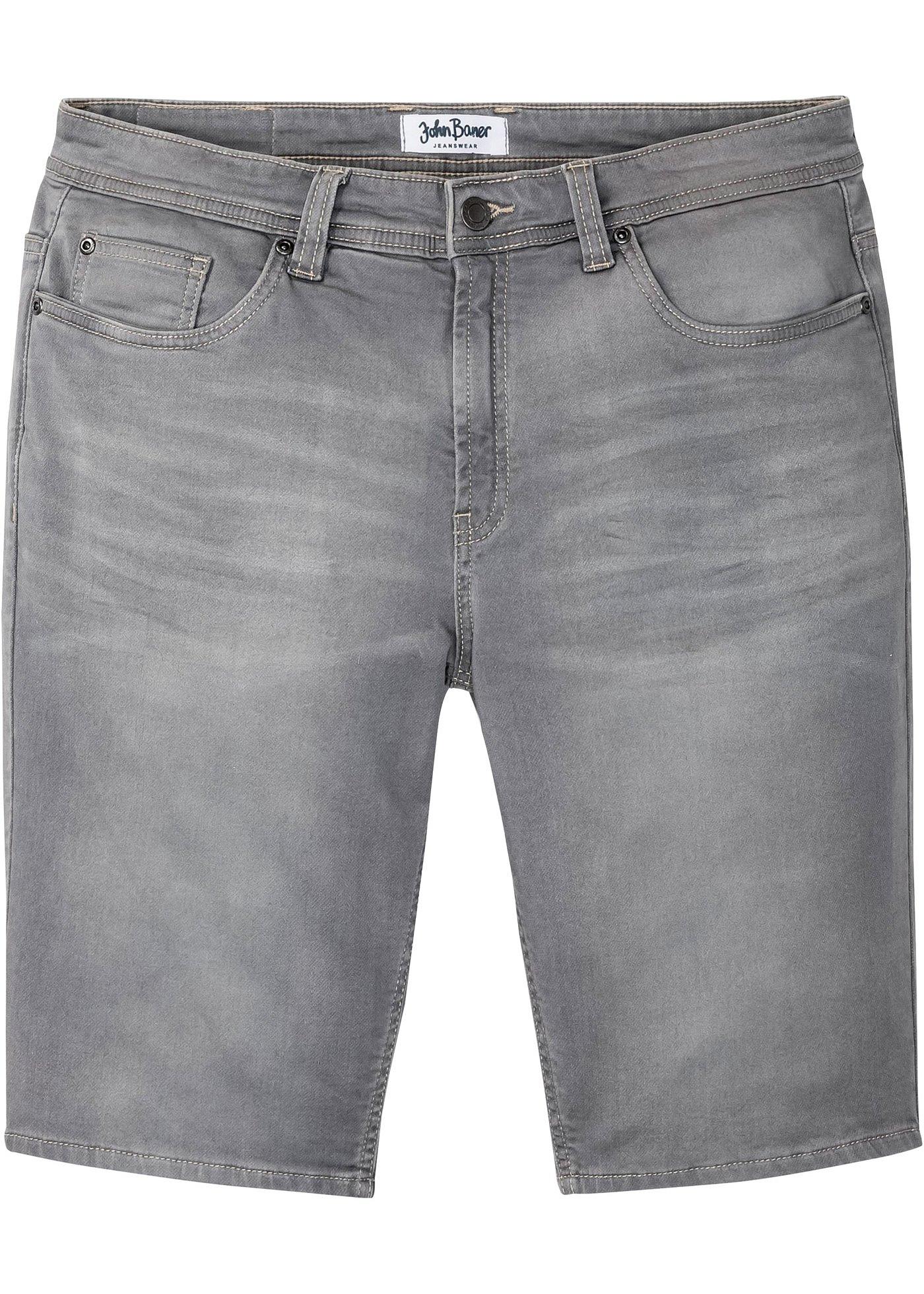 Bermuda en jean-sweat Regular Fit