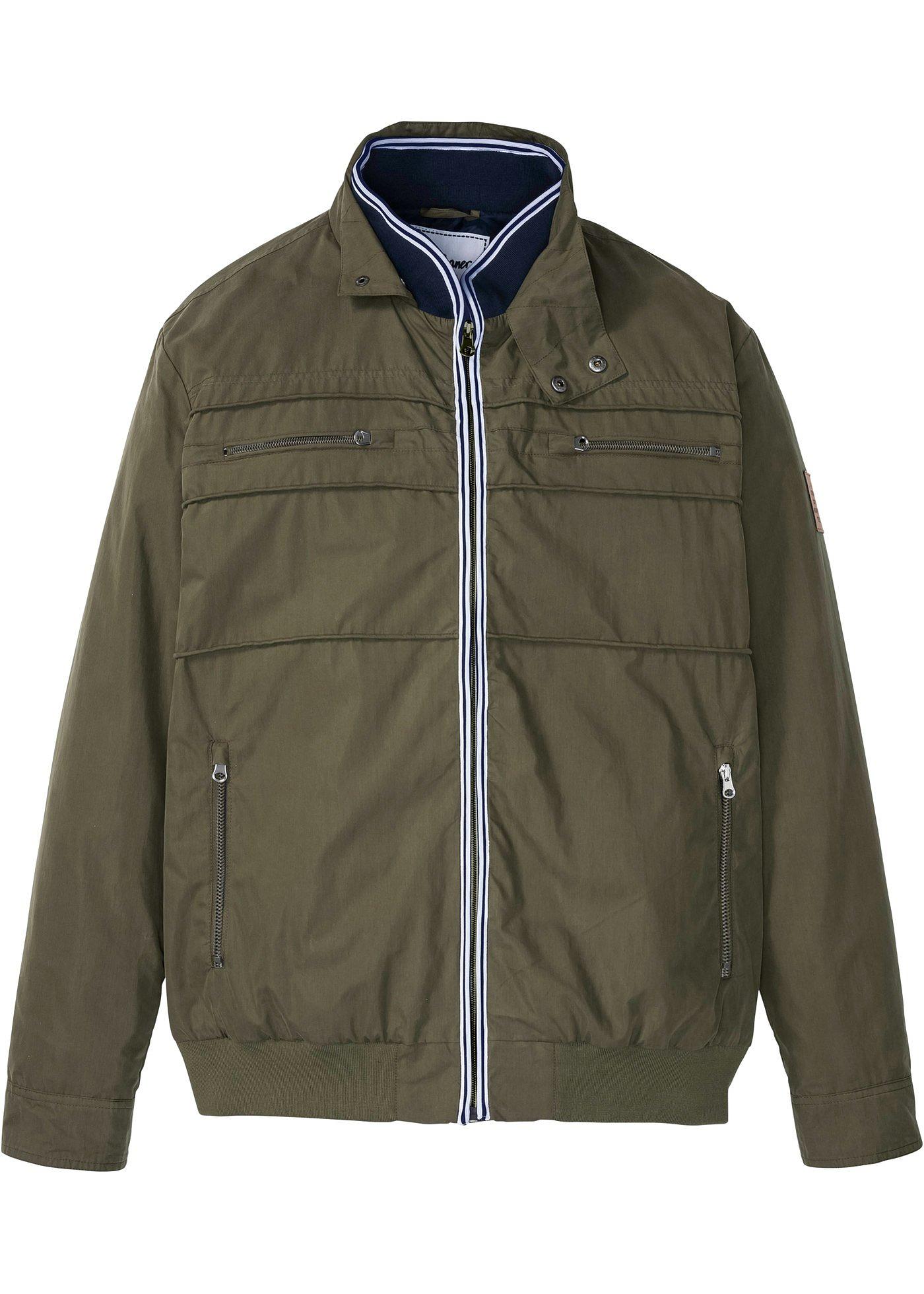 Veste de mi-saison à col montant