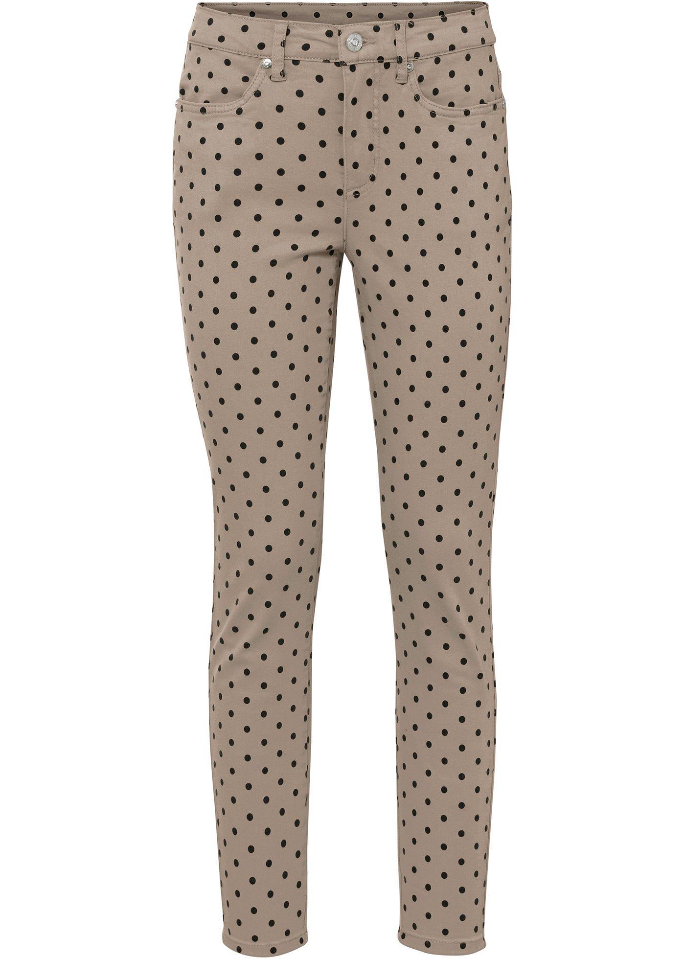 Pantalon extensible, imprimé