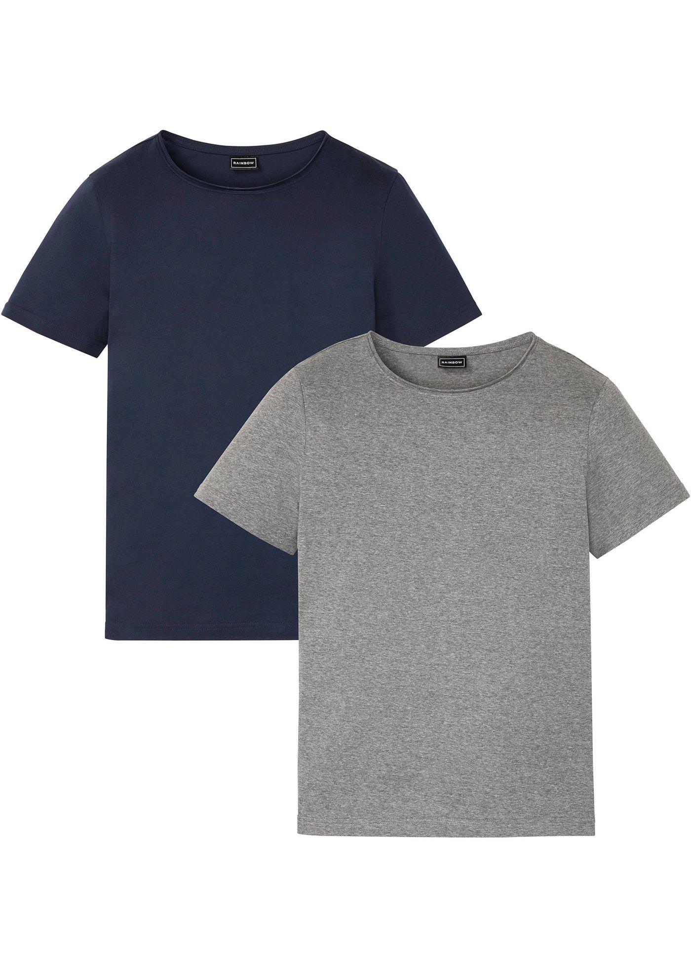Lot de 2 T-shirts en coton bio, Slim Fit