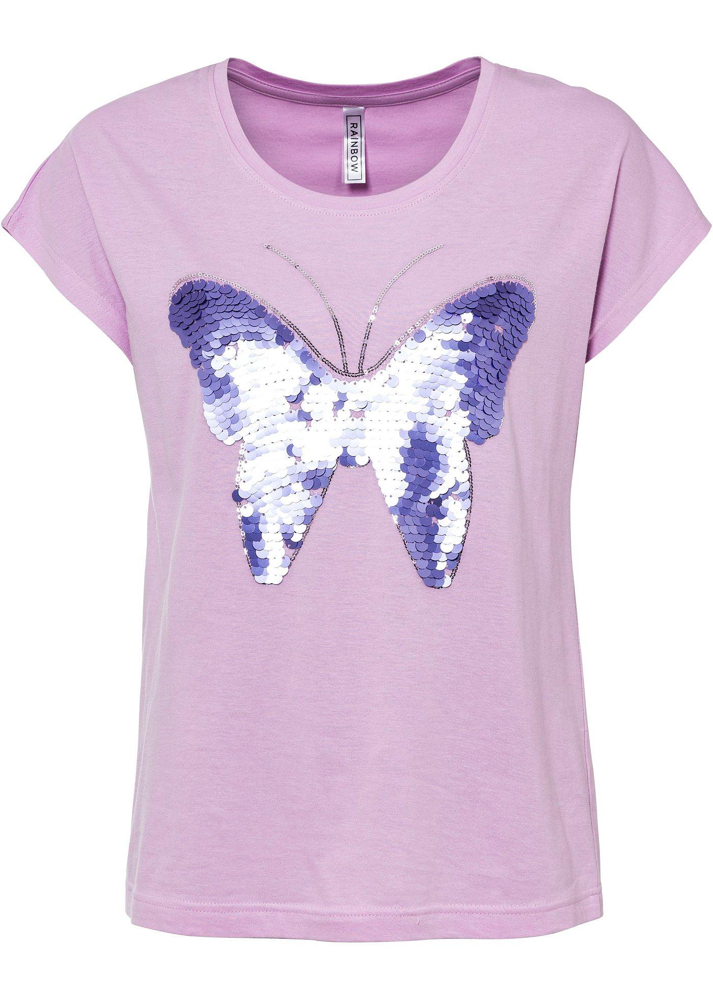 T-shirt à paillettes