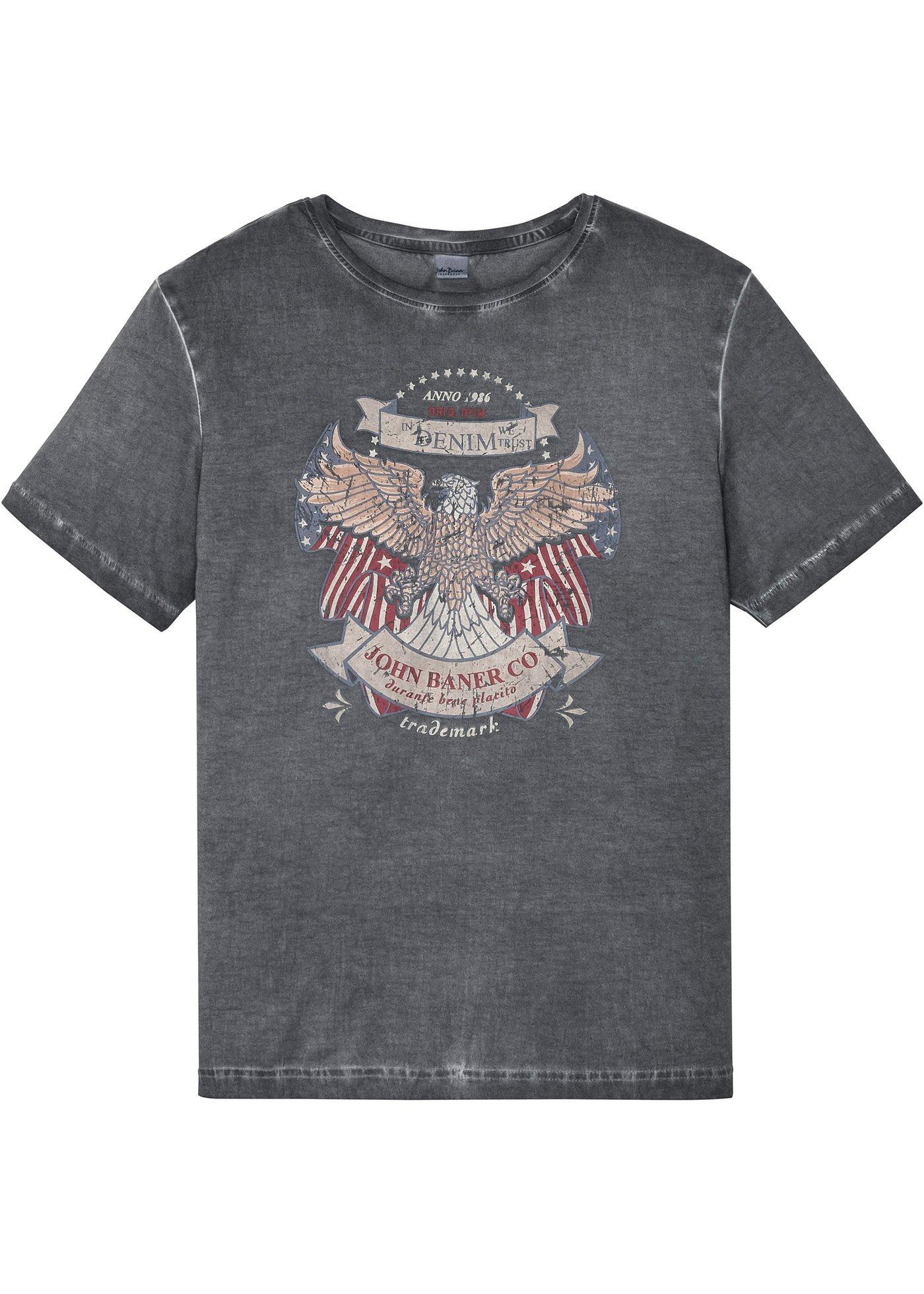 T-shirt aspect délavé