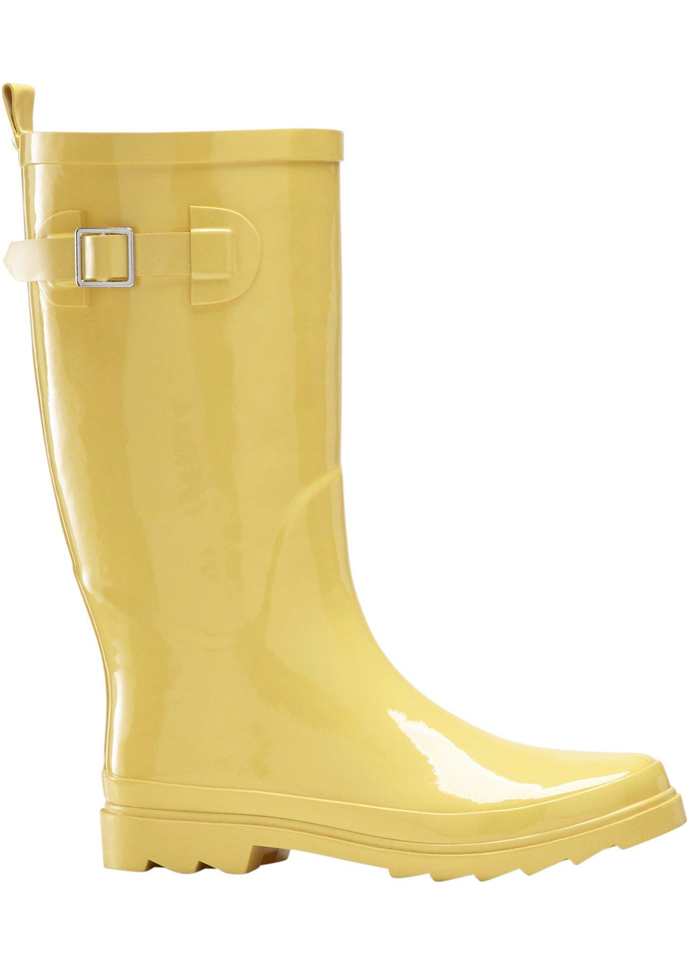 bottes de pluie femme yellow