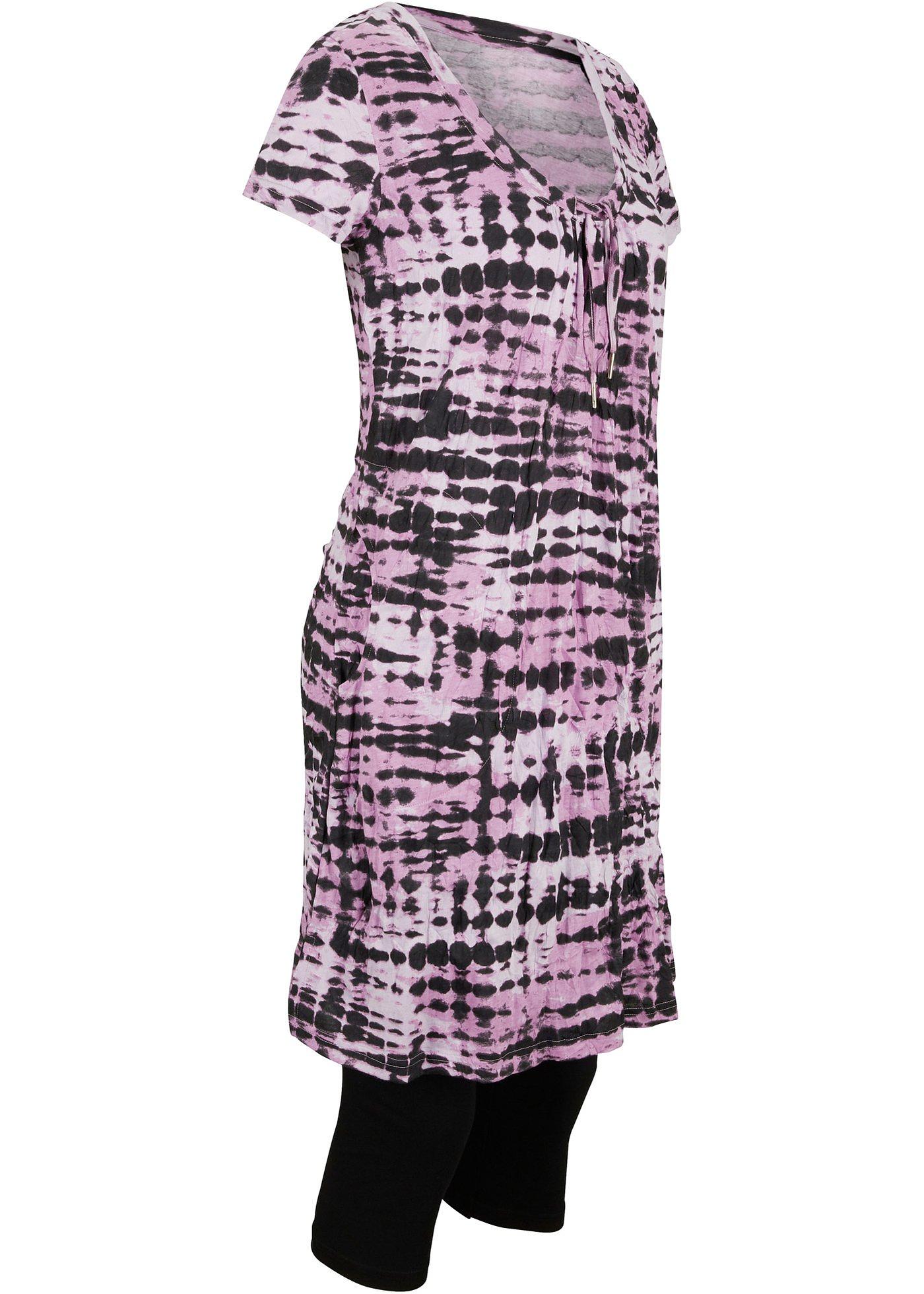 Tunique longue et legging 3/4 (Ens. 2 pces.)