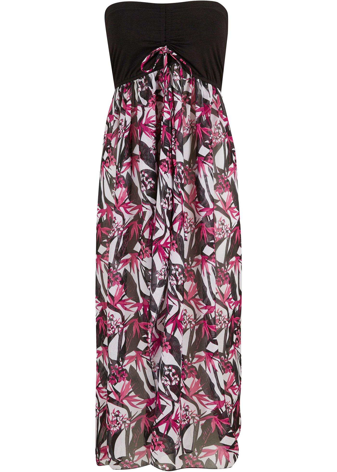 Robe bustier de plage