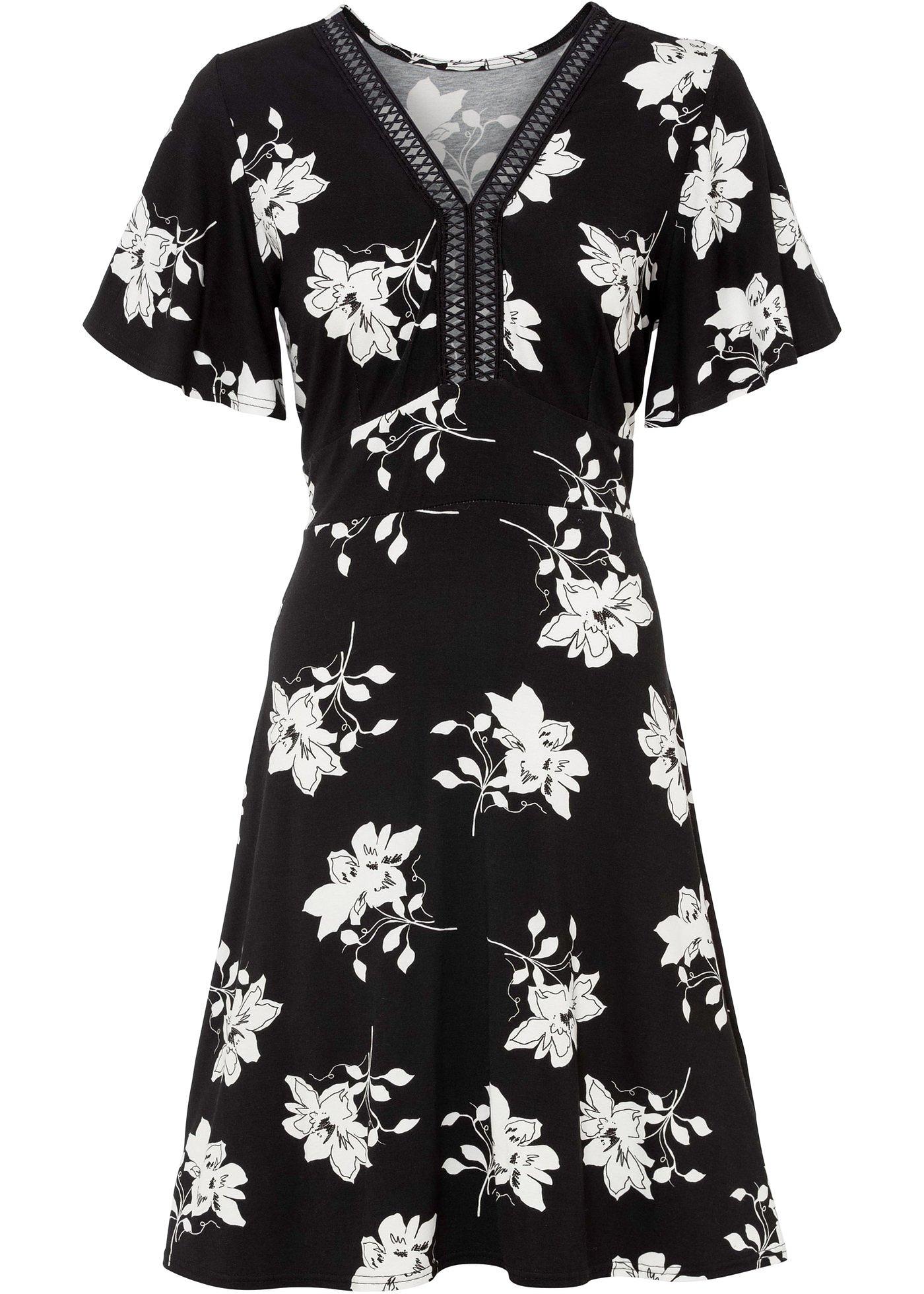 Robe en jersey imprimée