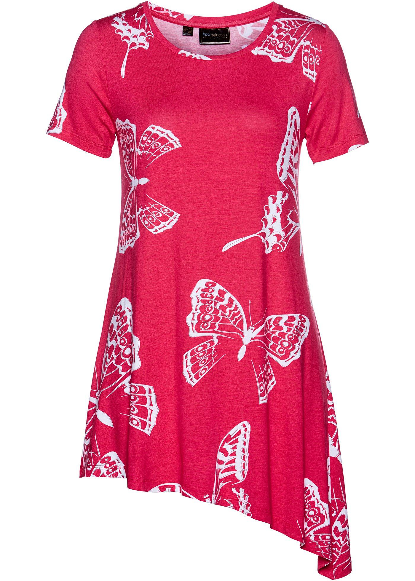 T-shirt long asymétrique