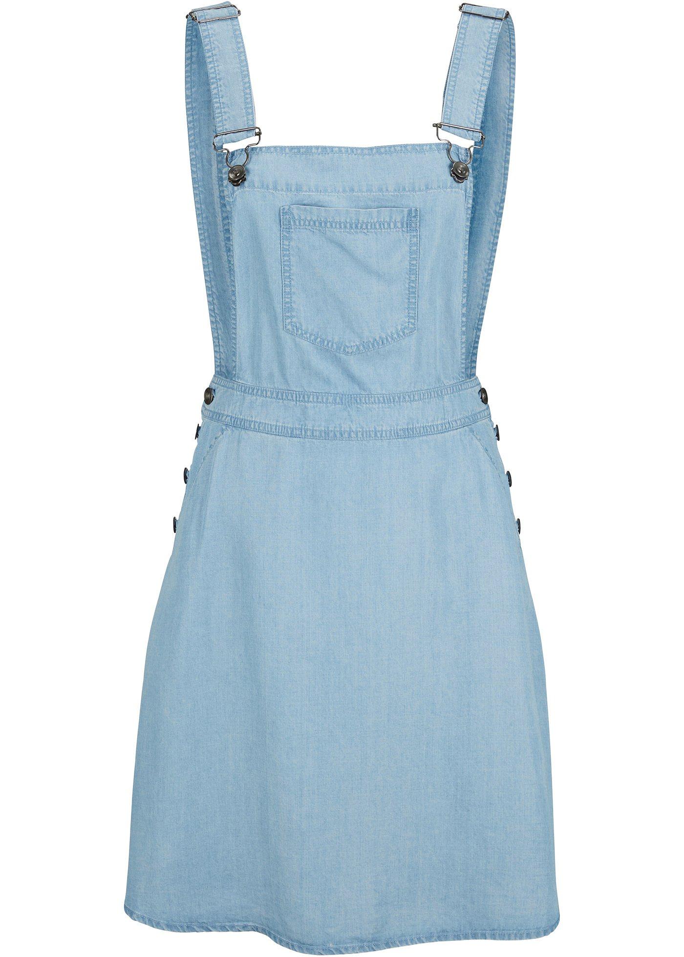 Robe salopette en jean en TENCEL™ Lyocell