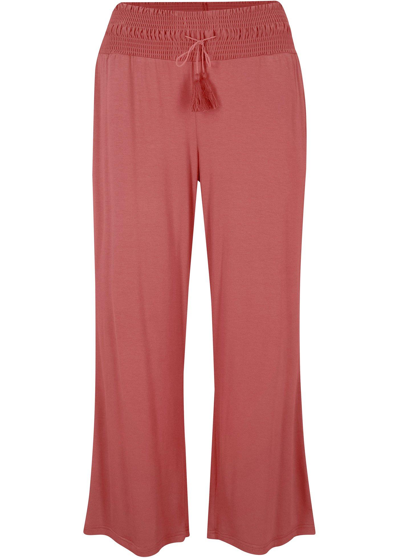 Pantalon en jersey en viscose durable