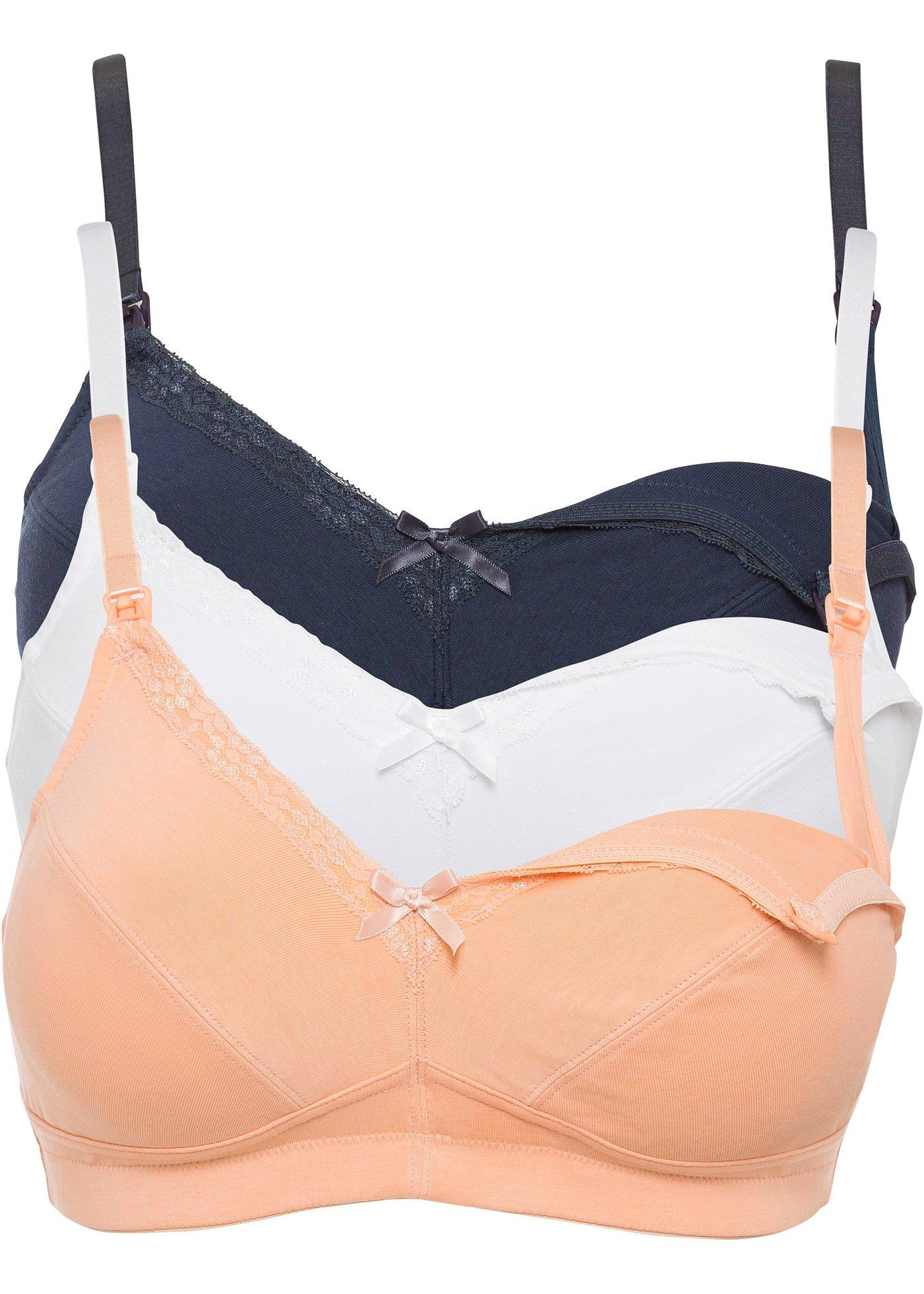 3 soutiens-gorge d’allaitement