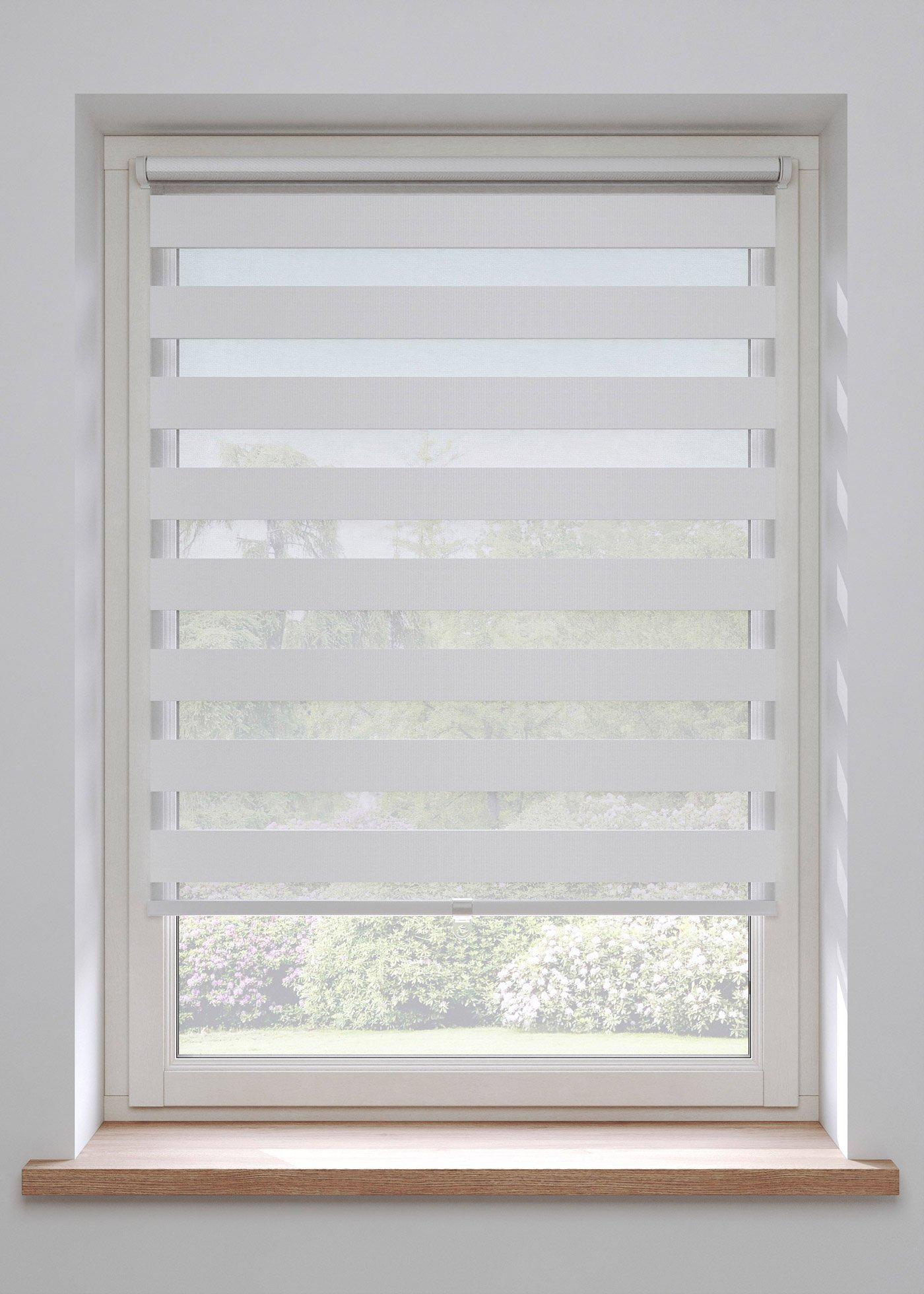 Store enrouleur double occultant sans cordon