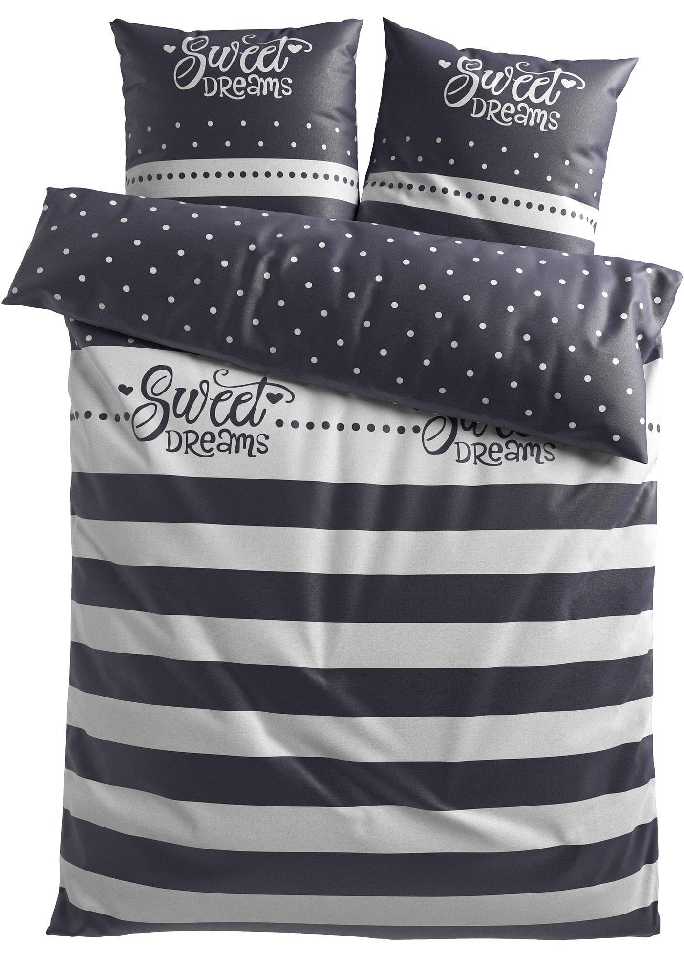 Parure de lit à rayures