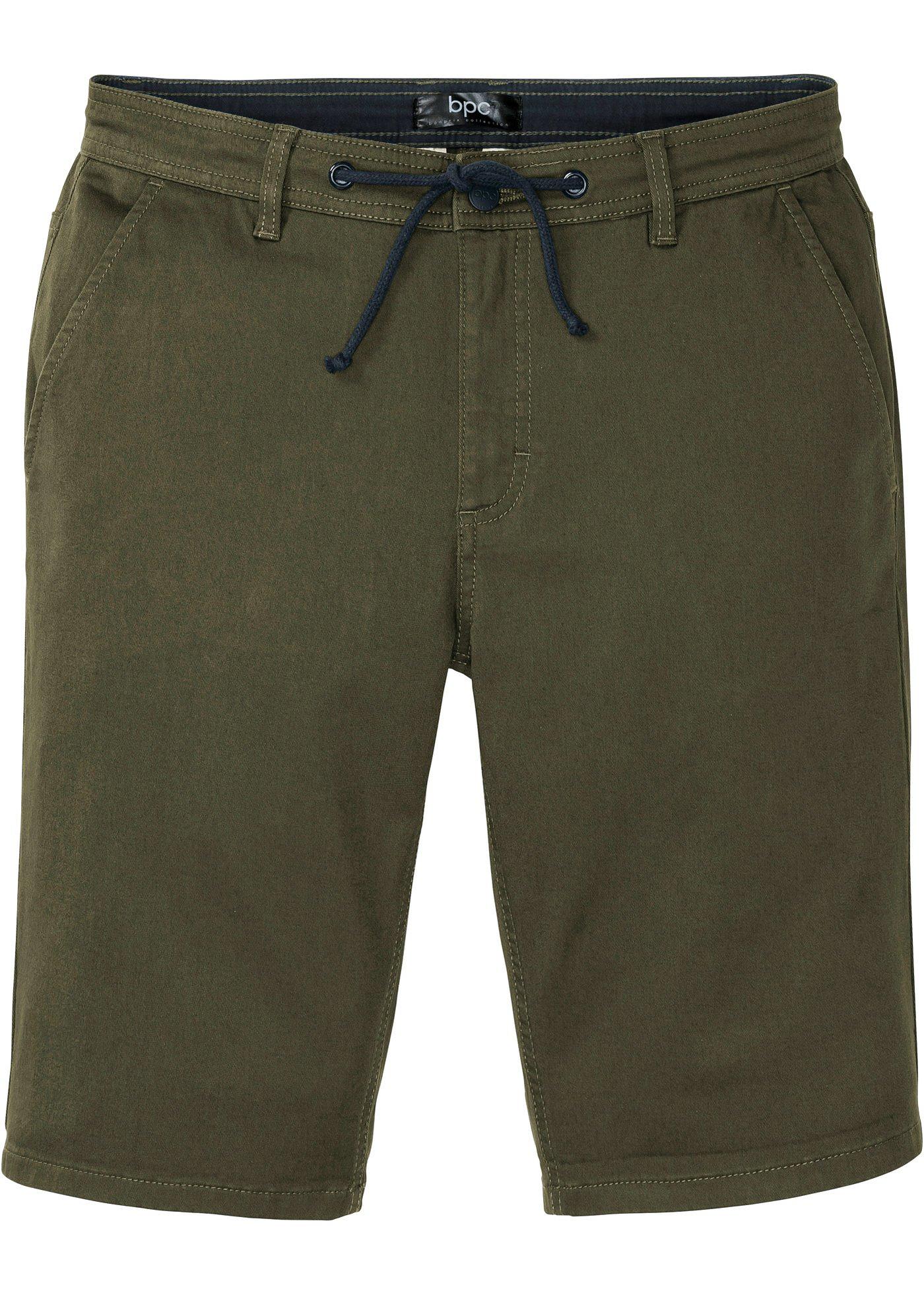 Bermuda chino Regular Fit en coton bio, Straight