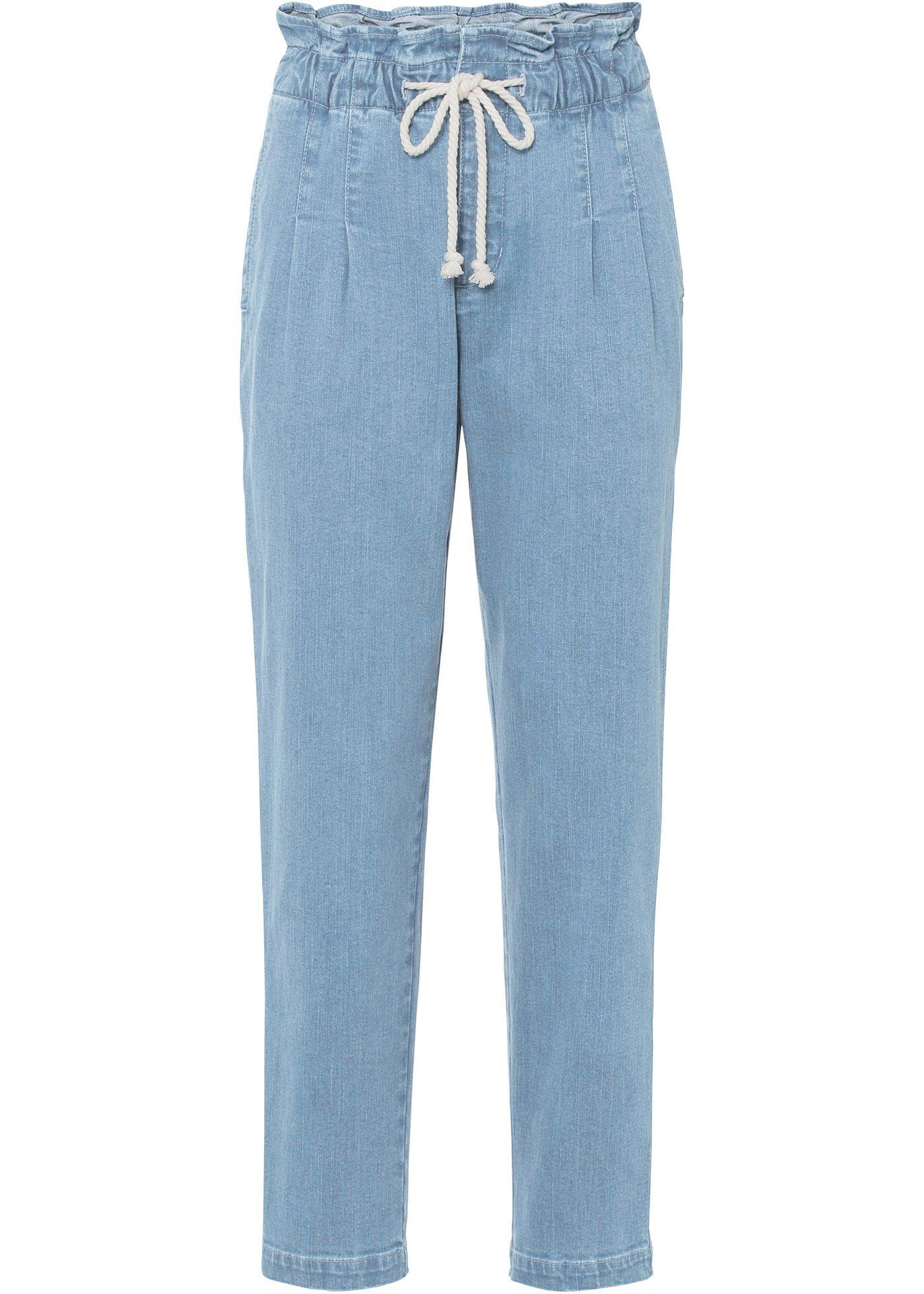 Jean paper bag en coton bio