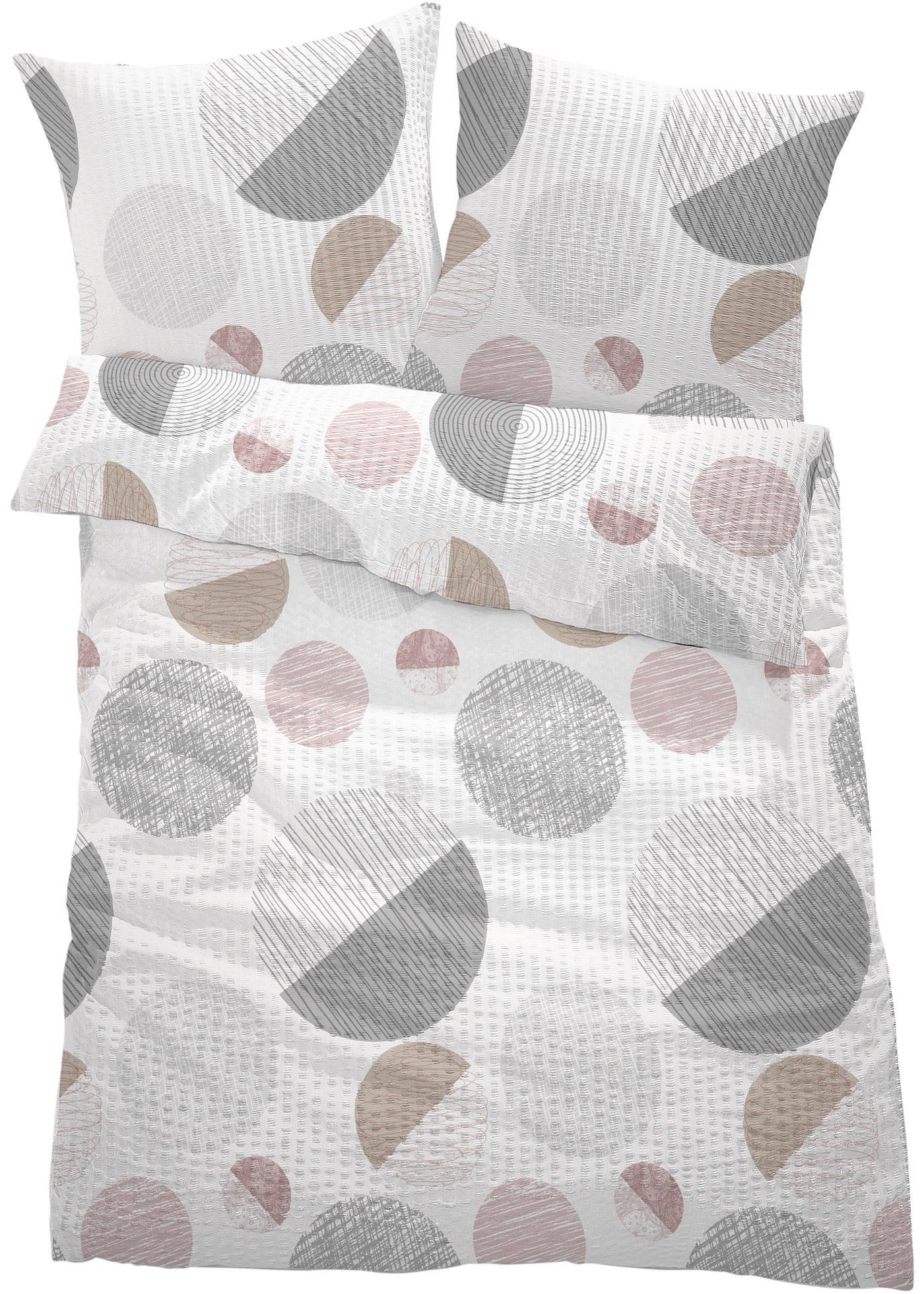 Parure de lit motif cercles