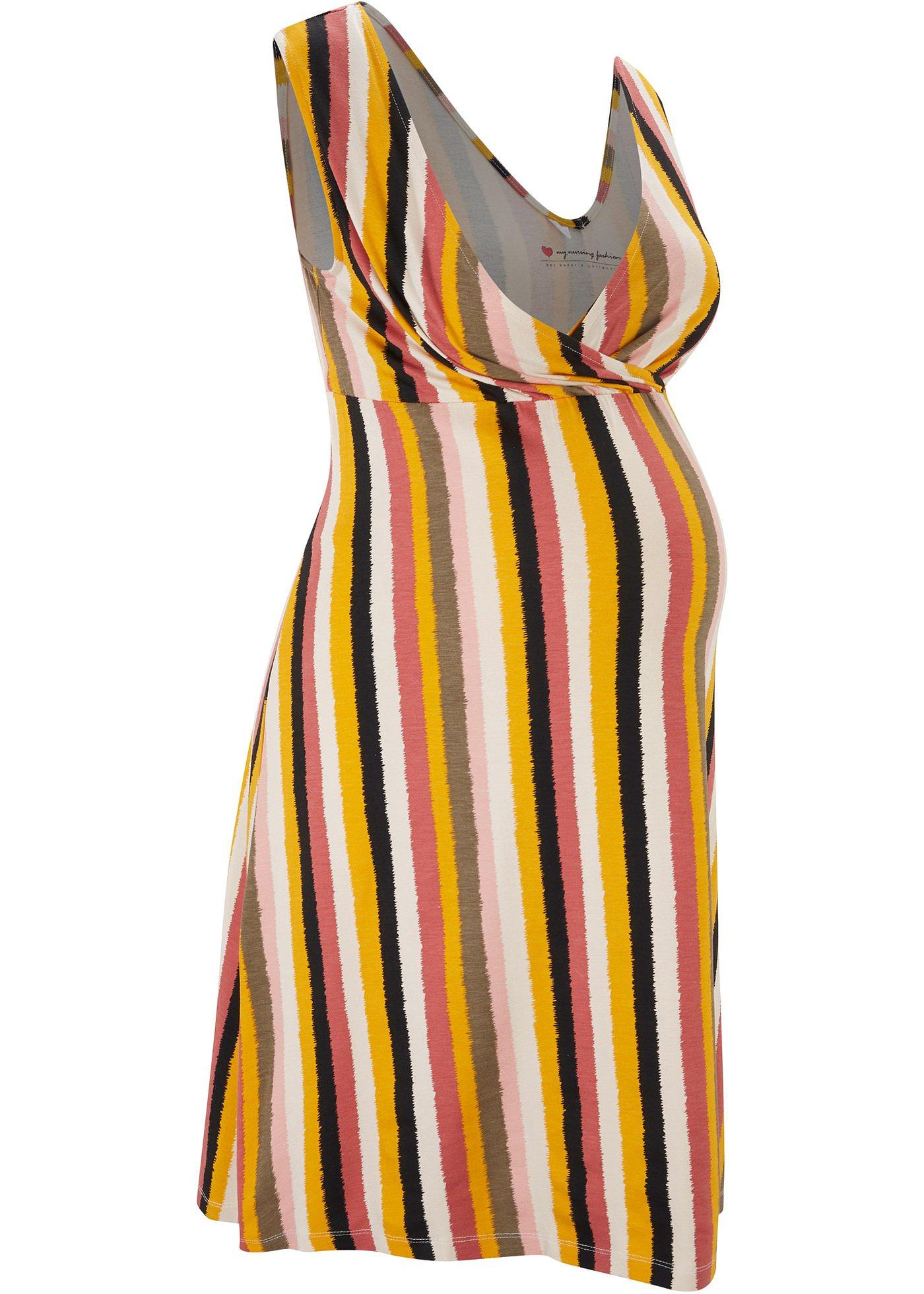 Robe de grossesse avec fonction allaitement en LENZING™ ECOVERO™