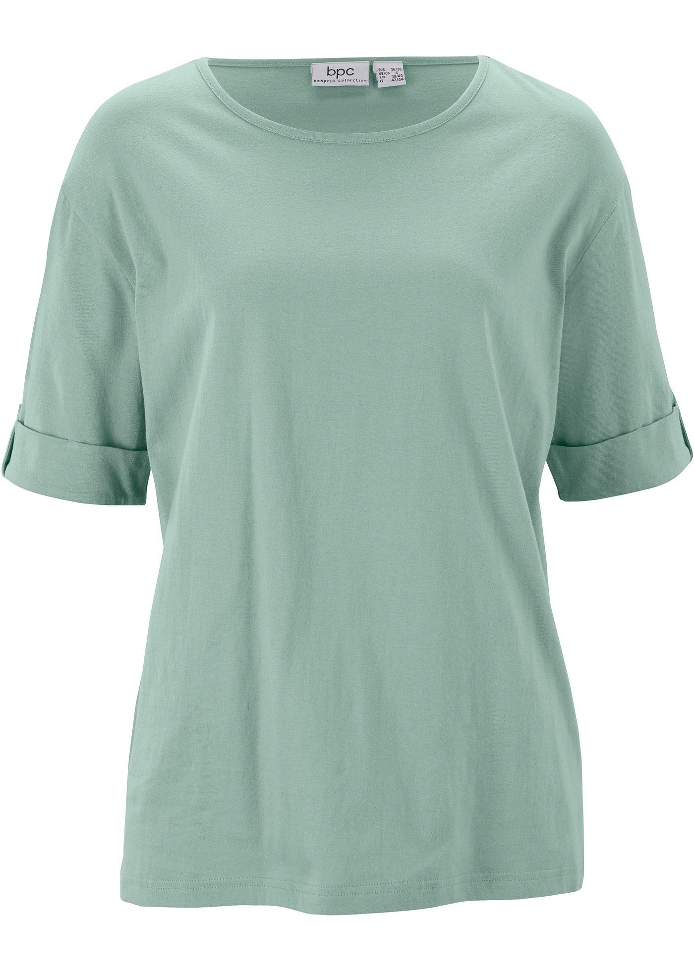 T-shirt court-long demi-manches