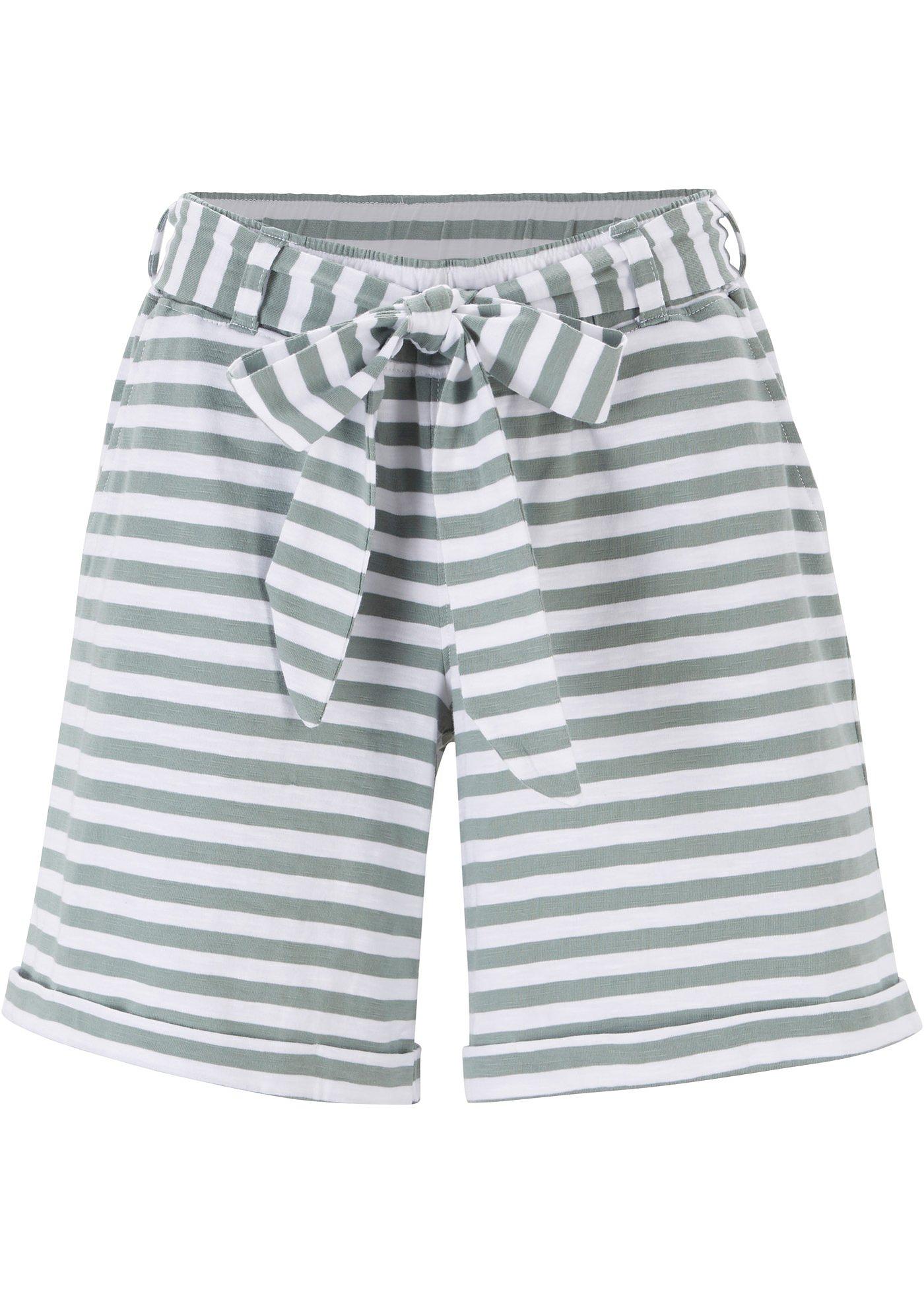 Bermuda fluide avec lien à nouer