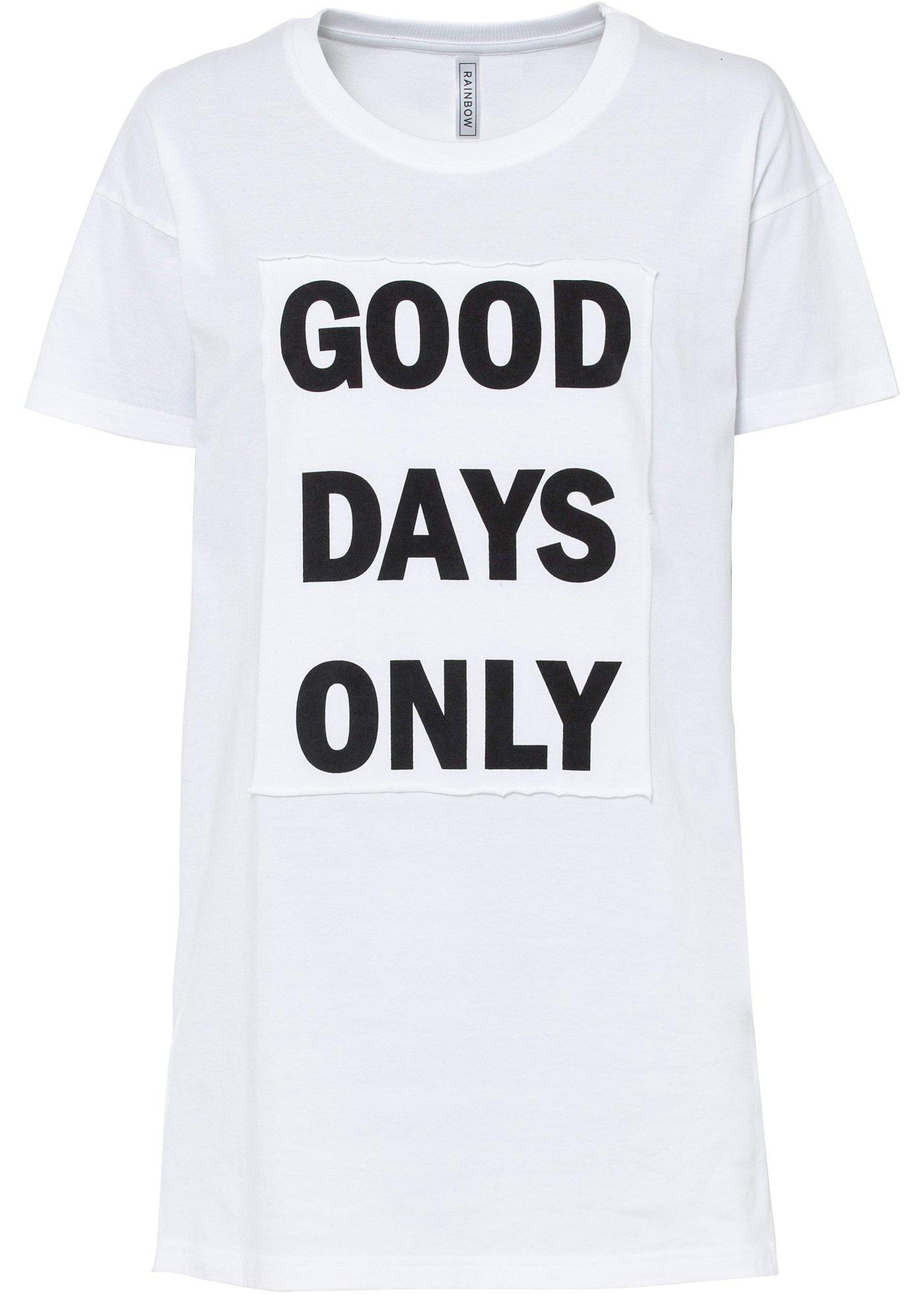 T-shirt long en coton bio