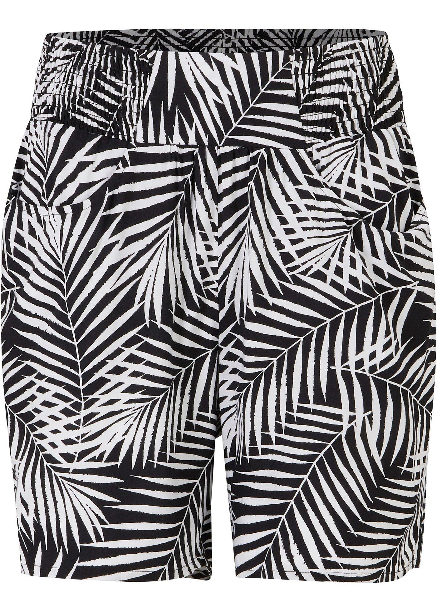 Short viscose avec taille semi smockée