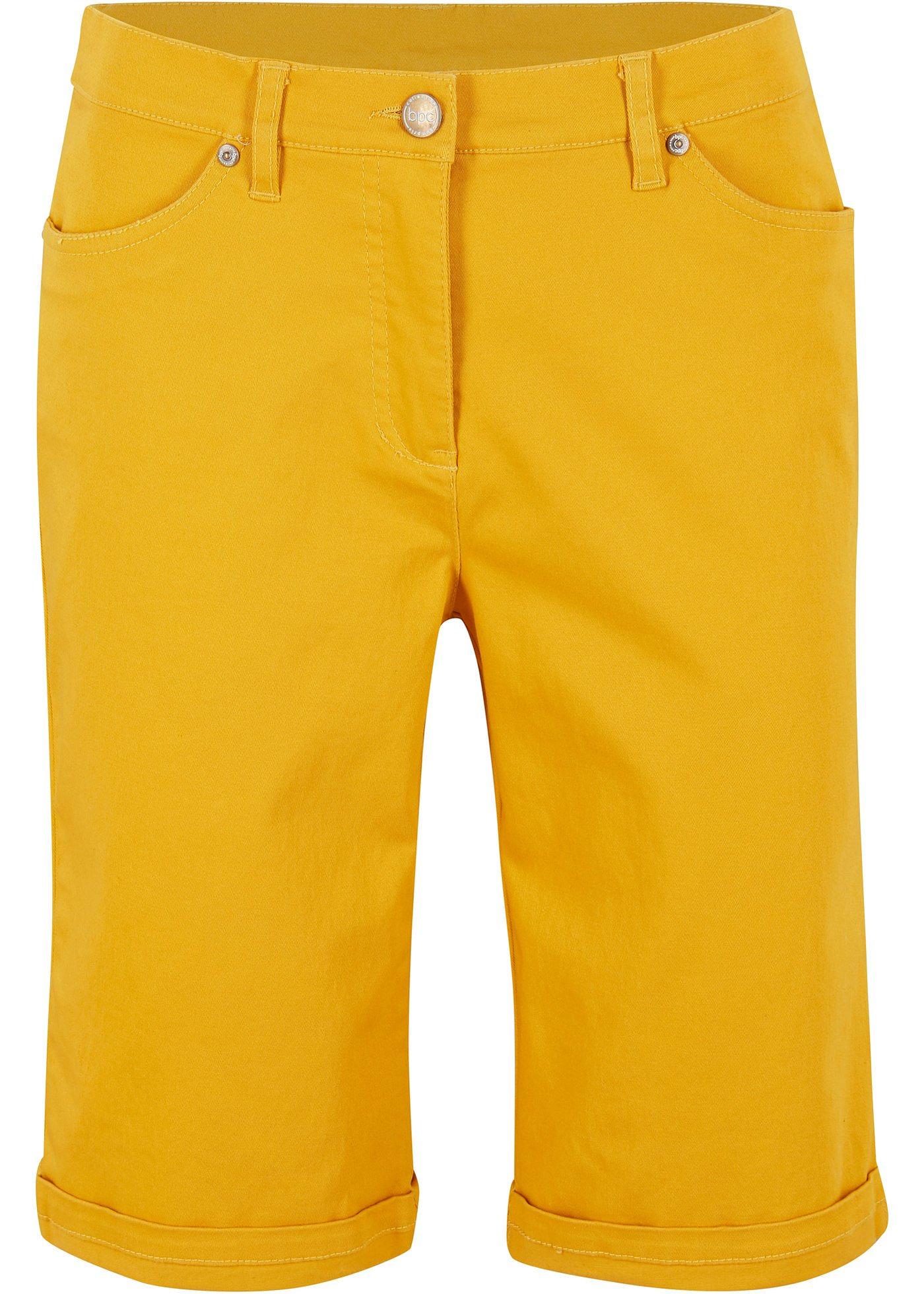 Bermuda en coton extensible galbant