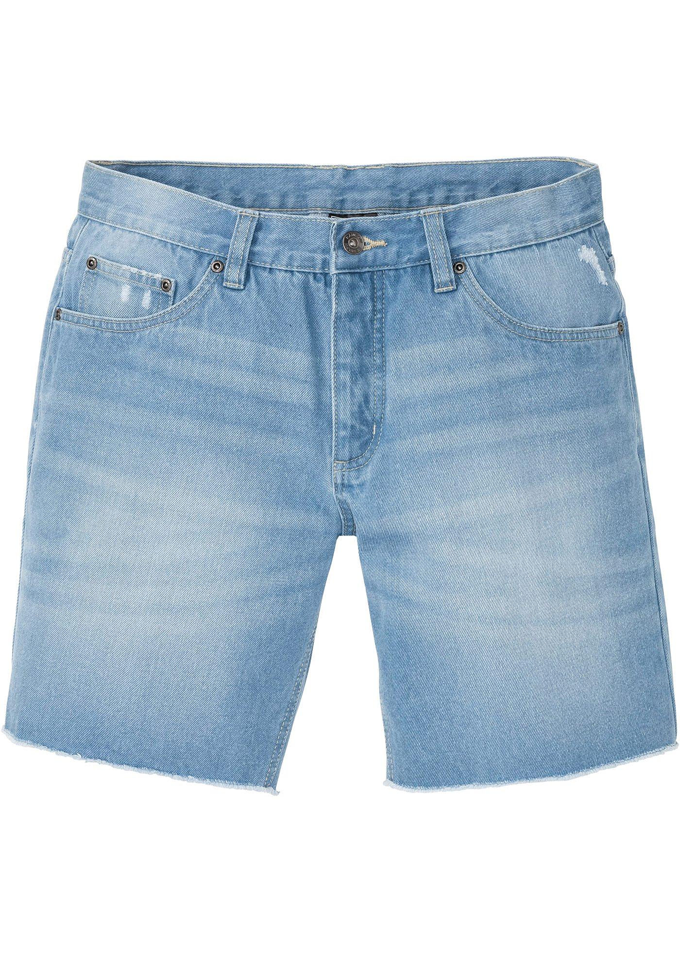 Short long en jean, Regular Fit