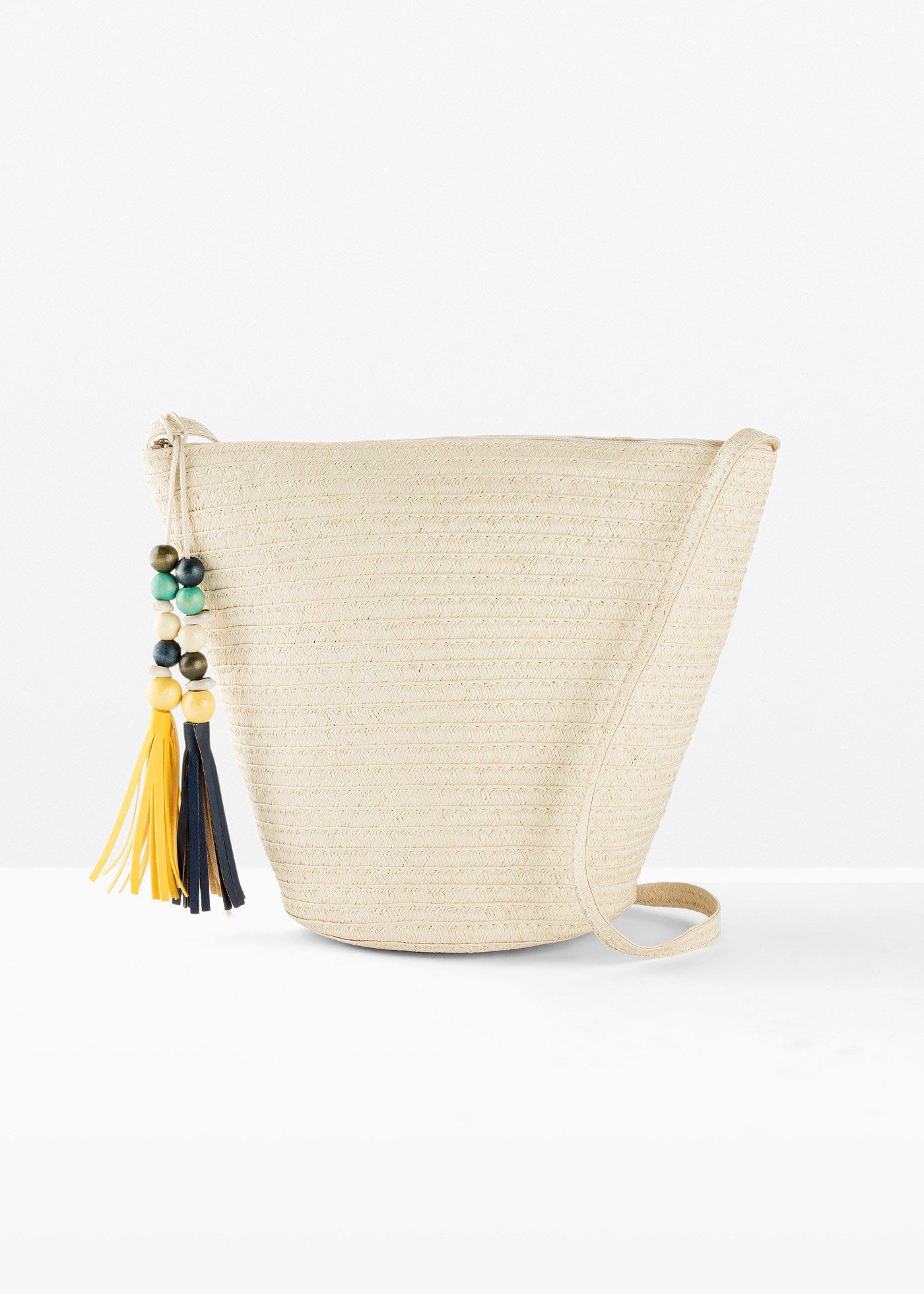 Sac à bandoulière en paille