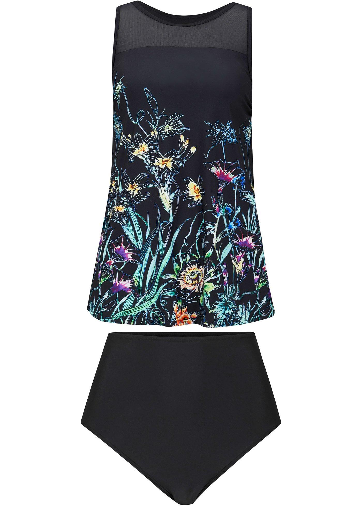 Tankini long (Ens. 2 pces.)