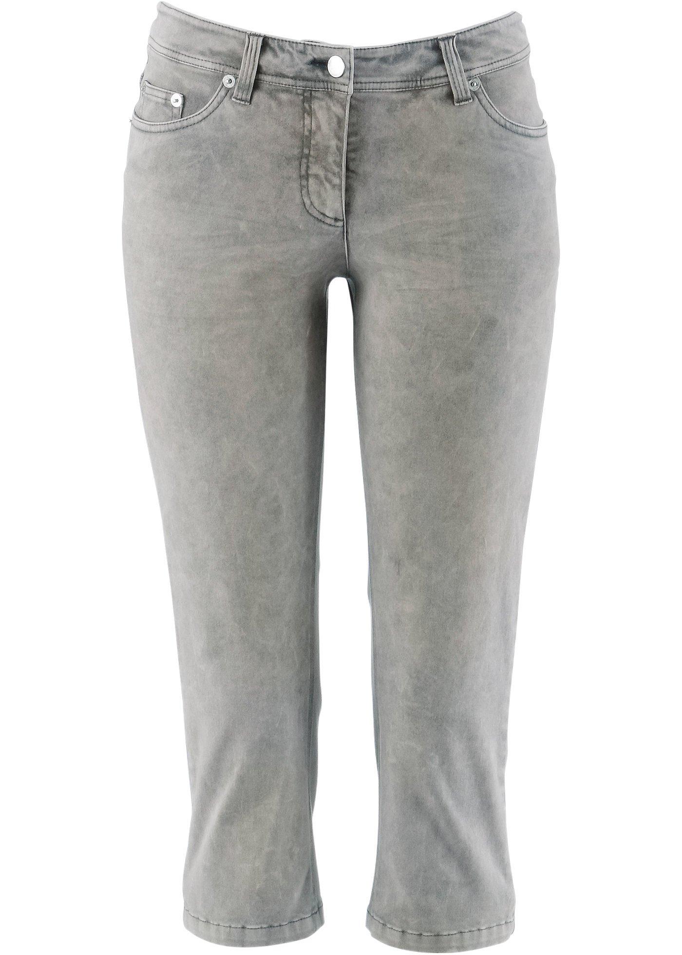 Pantalon extensible 3/4 avec lycra