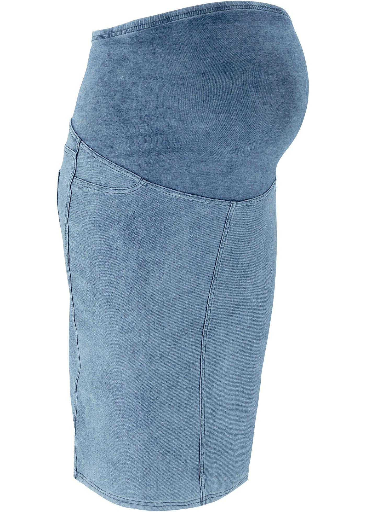 Jupe de grossesse extensible effet jean