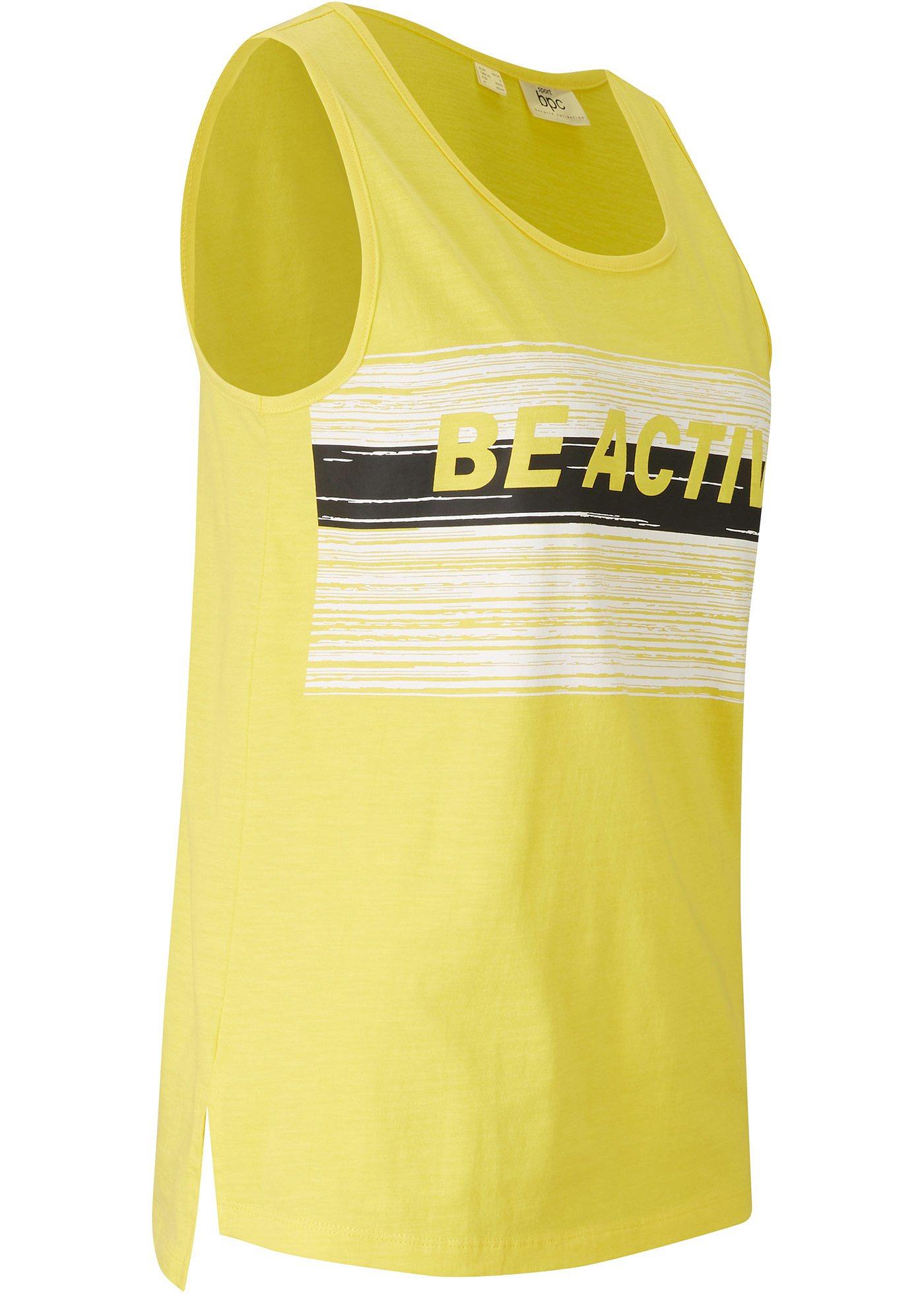 Top de sport en coton bio