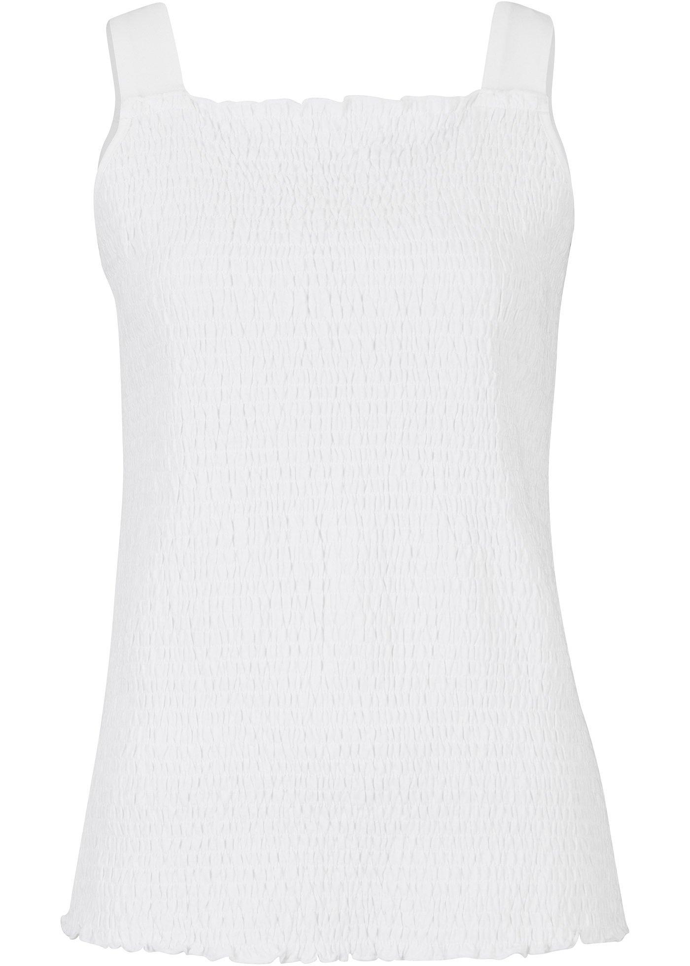 Top avec effet froissé