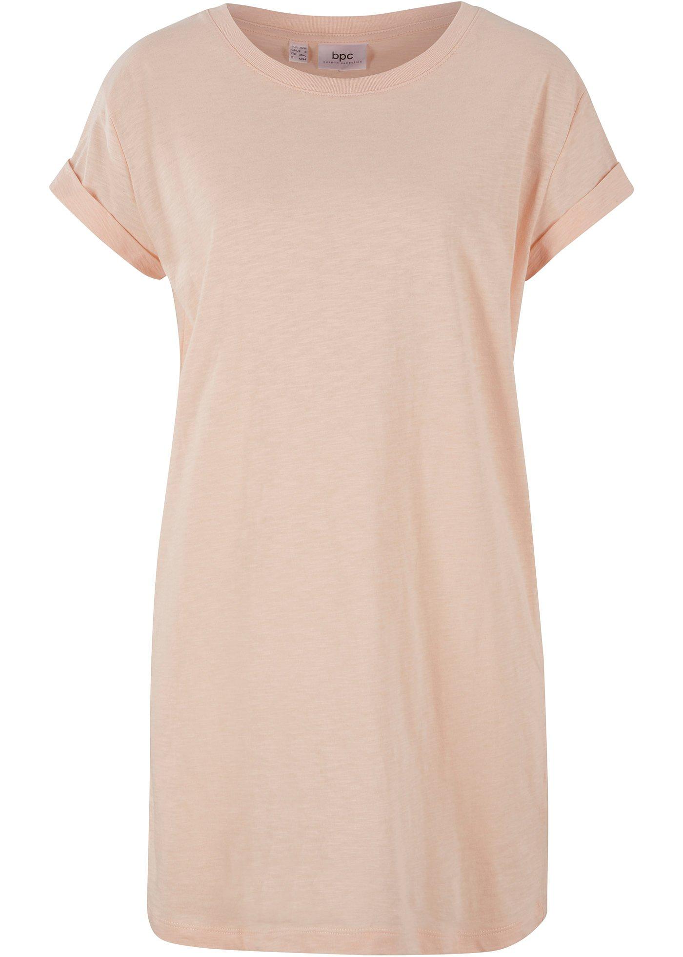 T-shirt long boxy à manches courtes