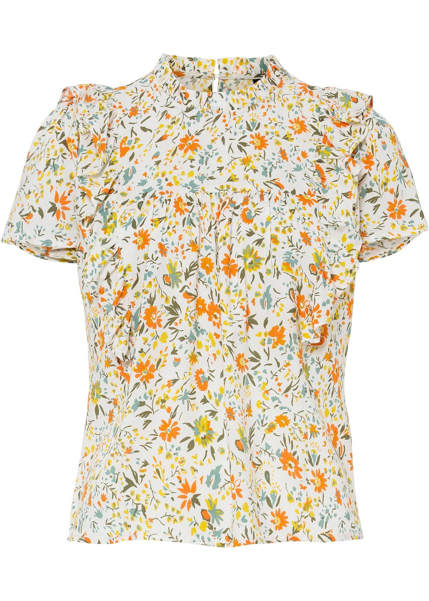 Blouse à volants