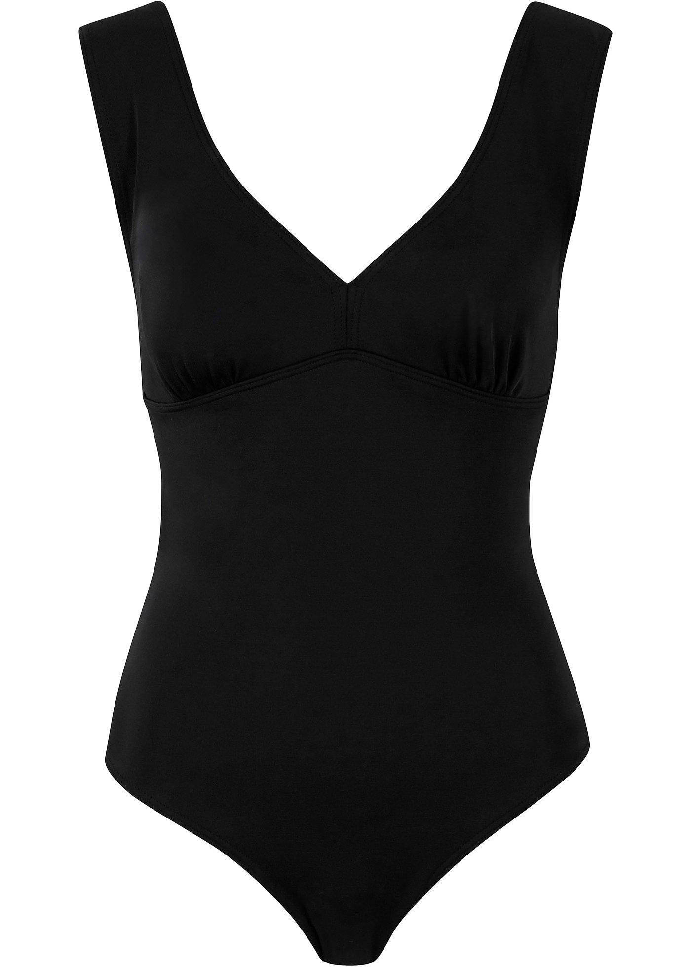 Maillot 1 pièce sculptant avec effet sculptant modéré, avec polyamide recyclé